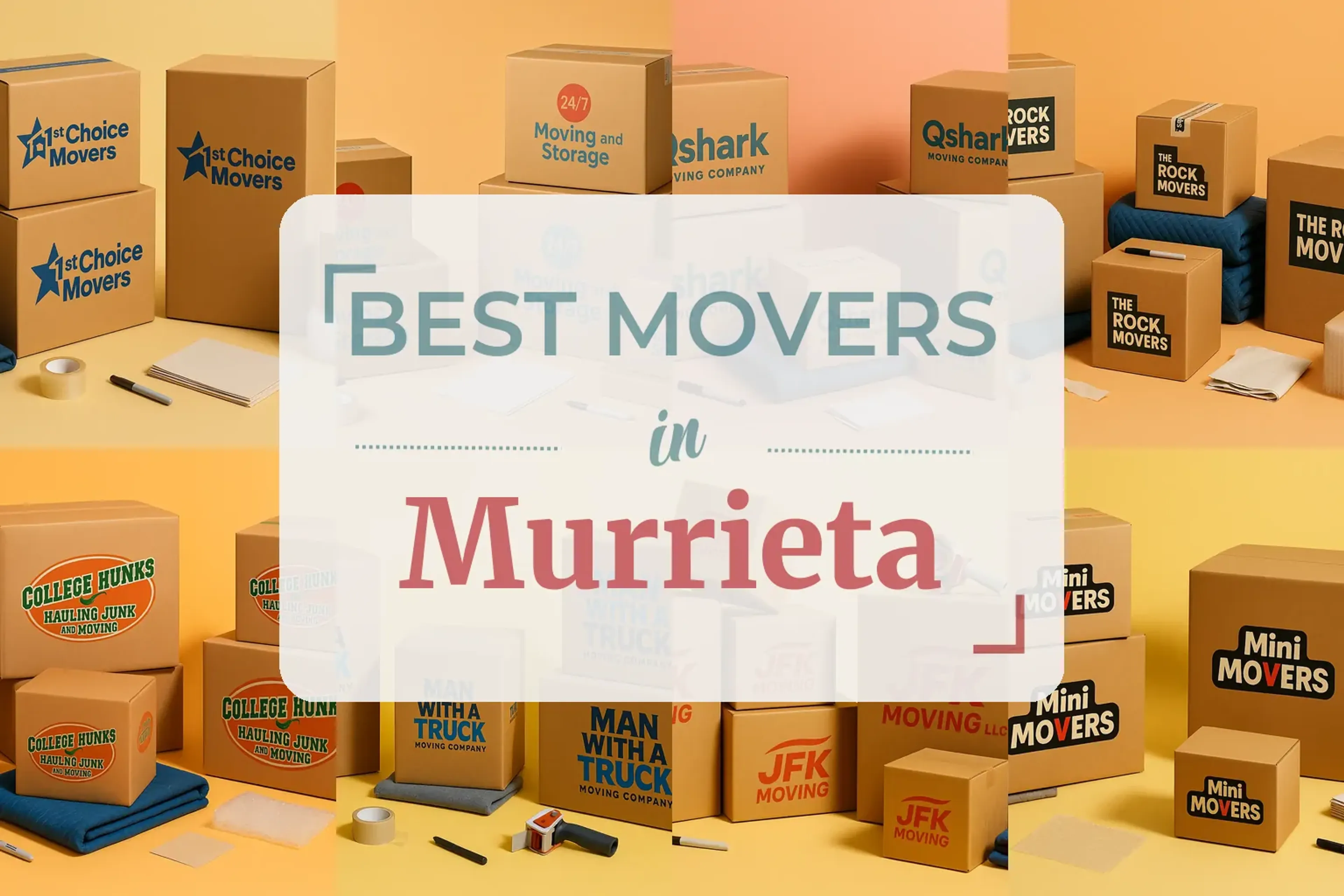 Side-by-side comparison of Murrieta moving companies