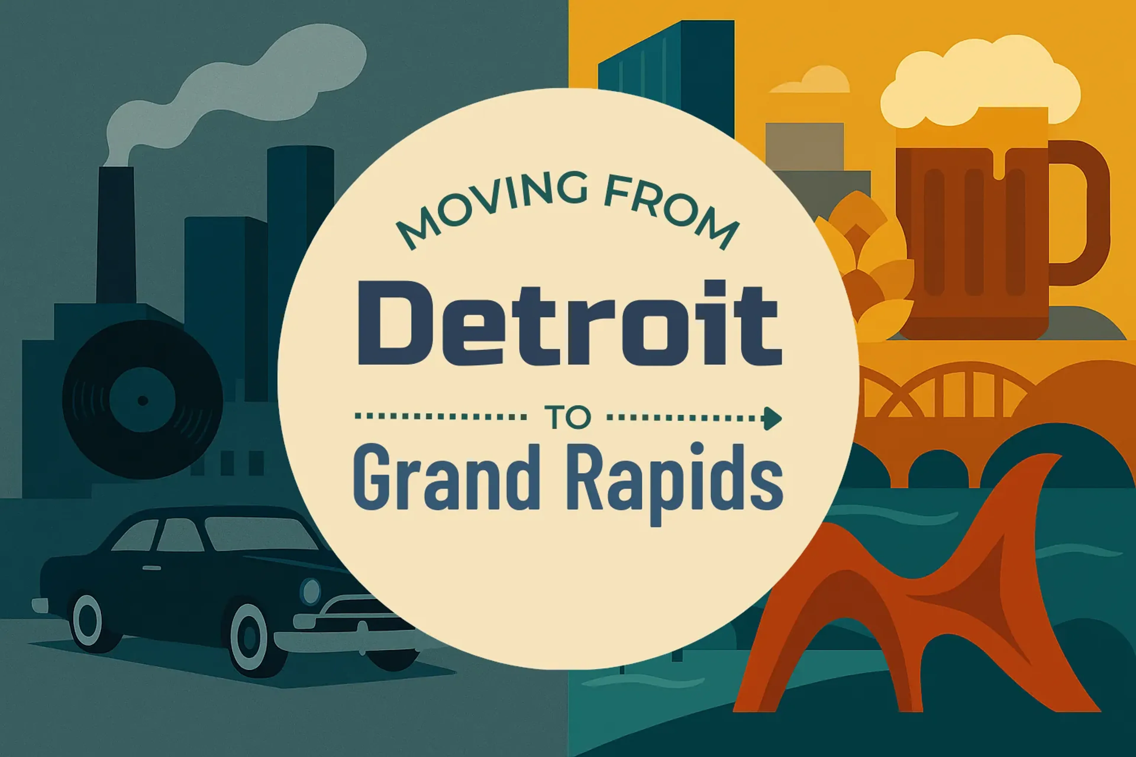 Side-by-side comparison of Detroit to Grand Rapids moving companies