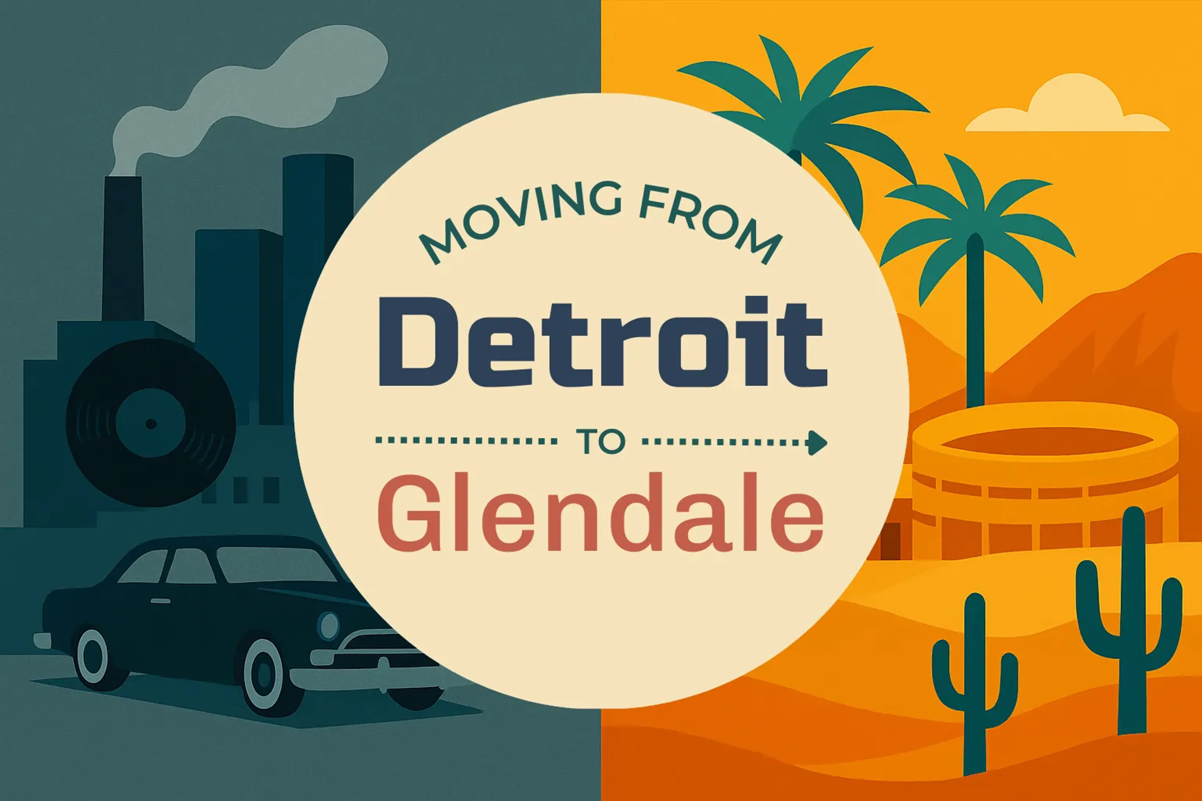Side-by-side comparison of Detroit to Glendale moving companies