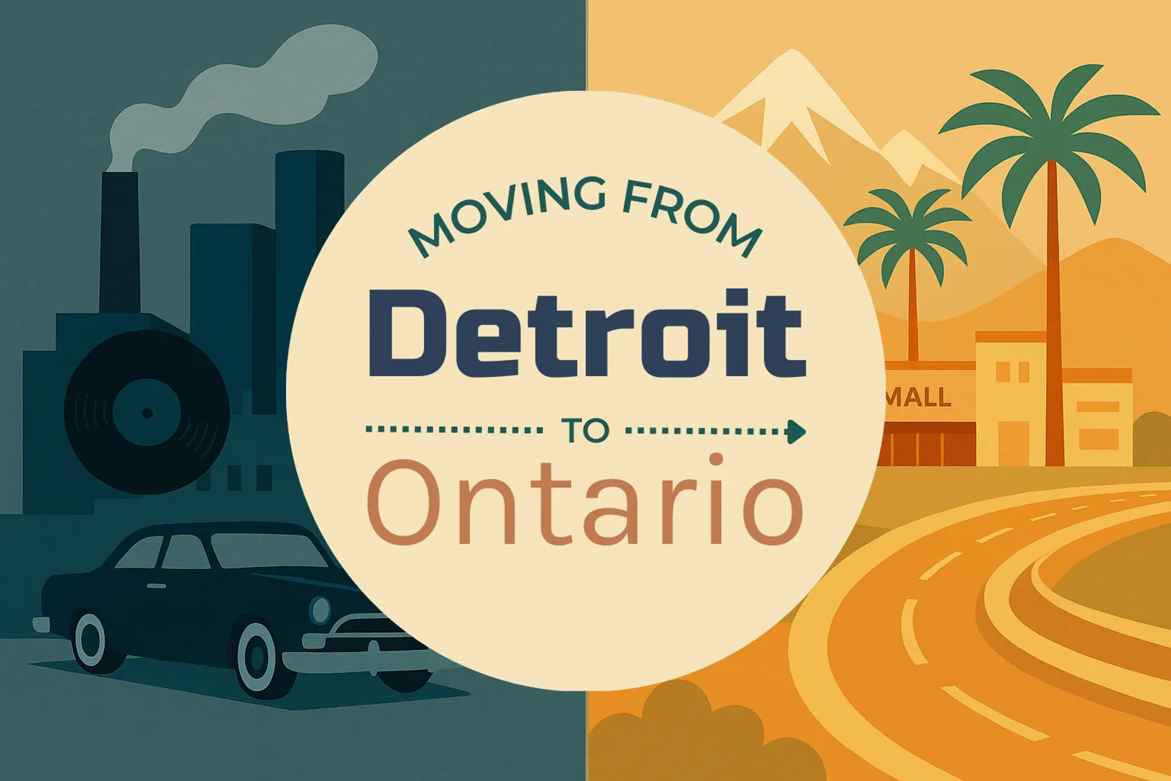 Side-by-side comparison of Detroit to Ontario moving companies