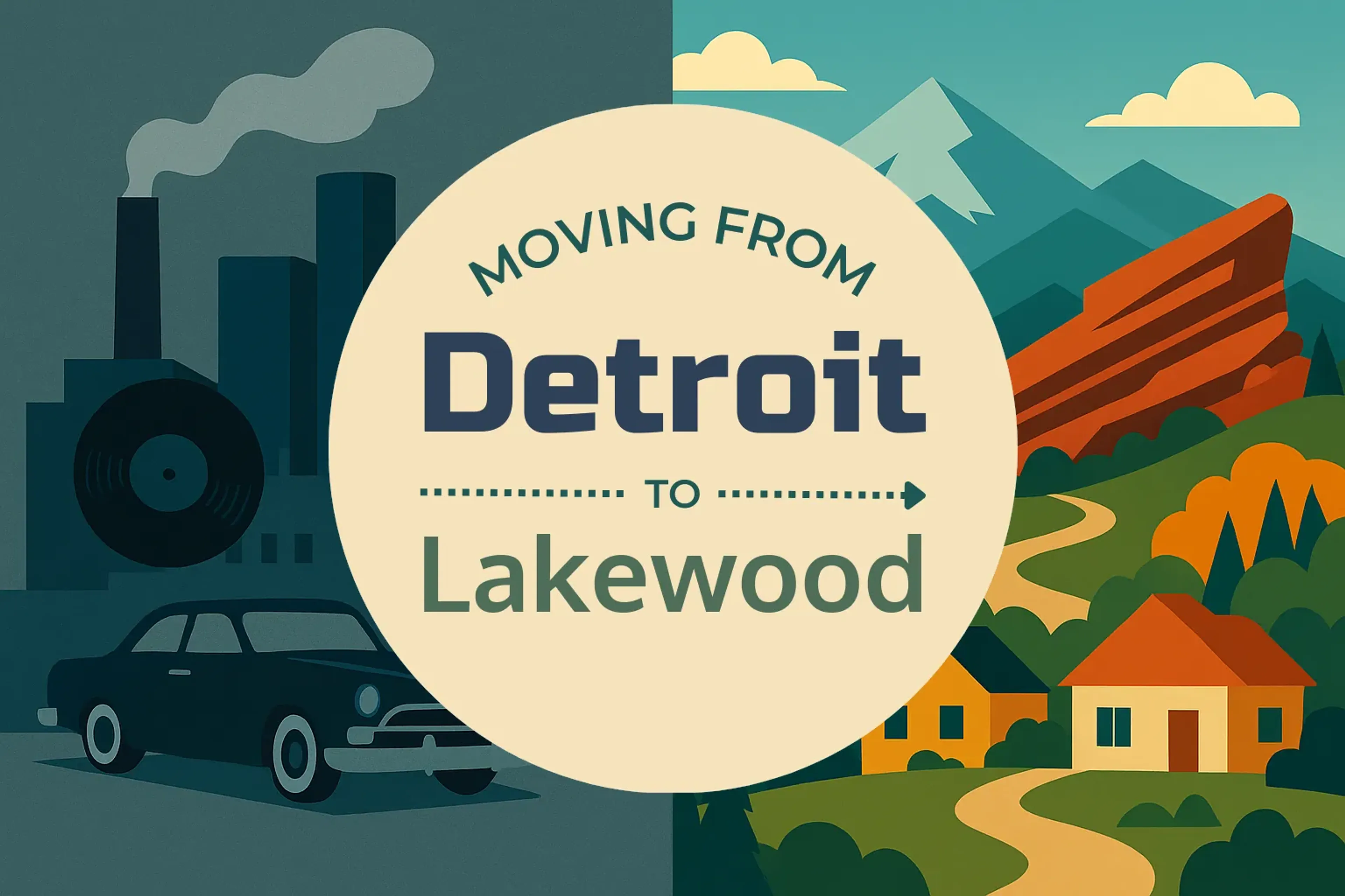 Side-by-side comparison of Detroit to Lakewood moving companies