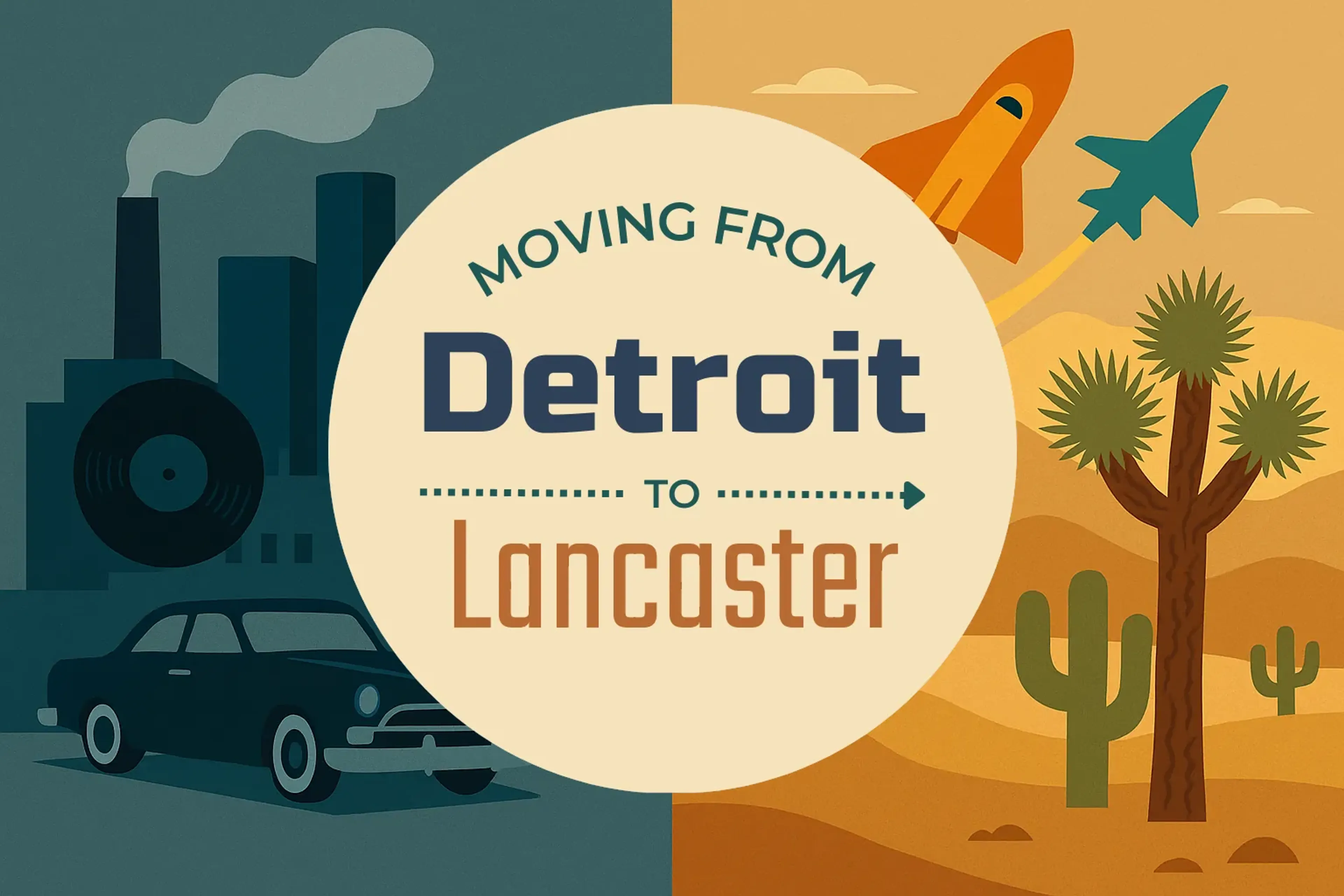 Side-by-side comparison of Detroit to Lancaster moving companies