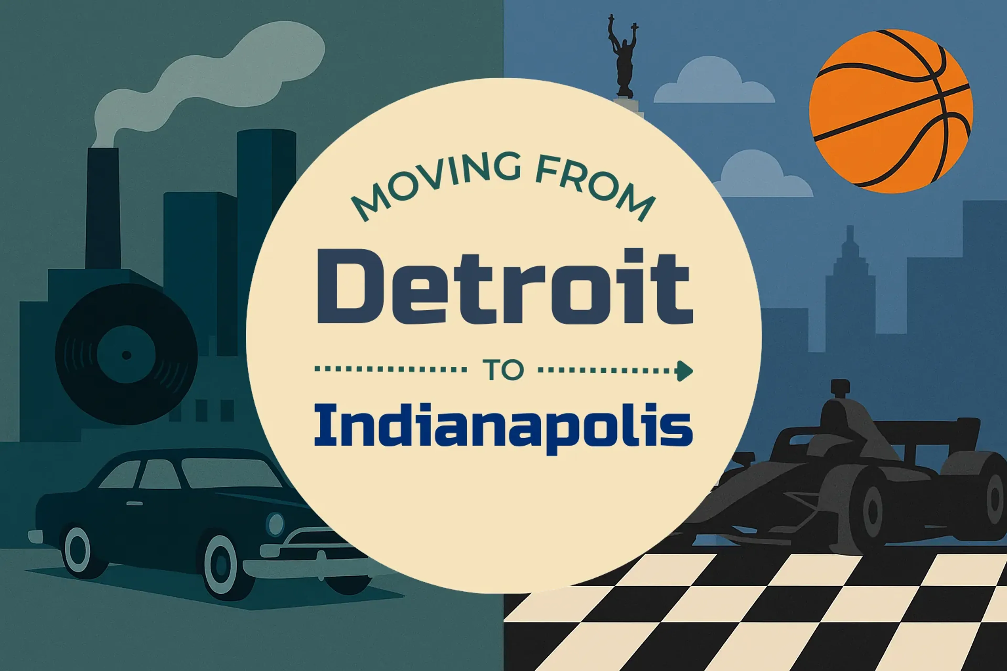 Side-by-side comparison of Detroit to Indianapolis moving companies