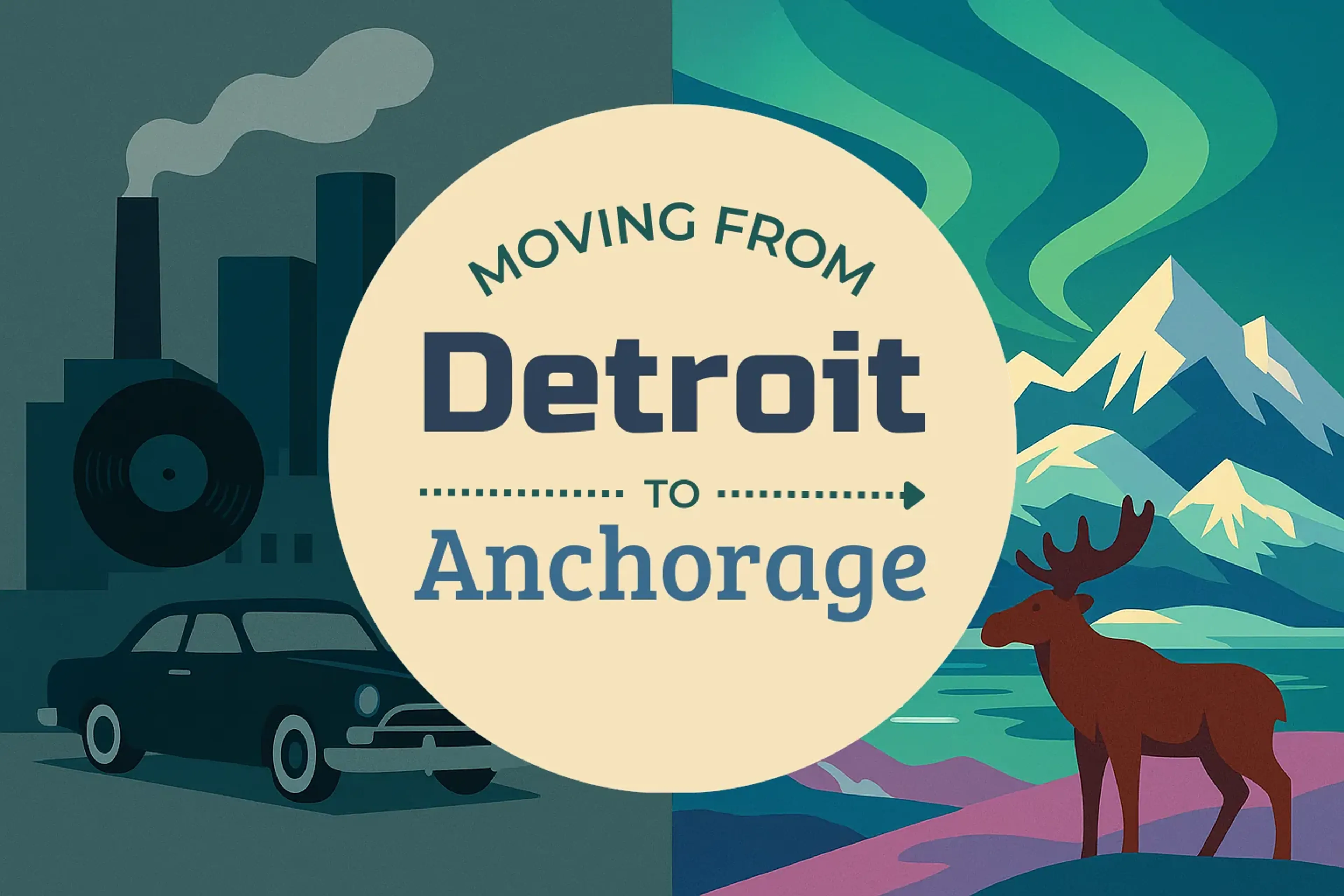 Side-by-side comparison of Detroit to Anchorage moving companies
