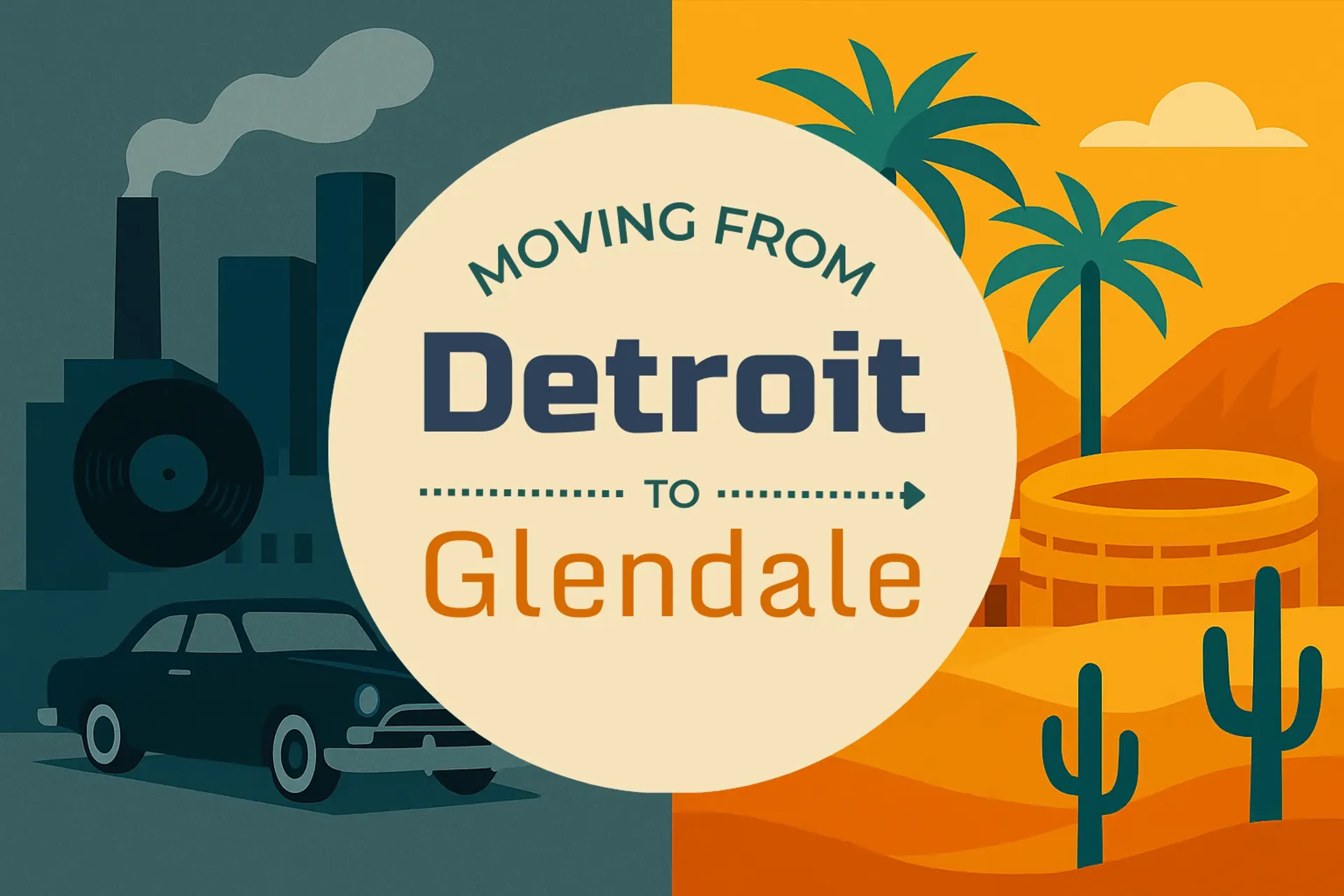 Side-by-side comparison of Detroit to Glendale moving companies