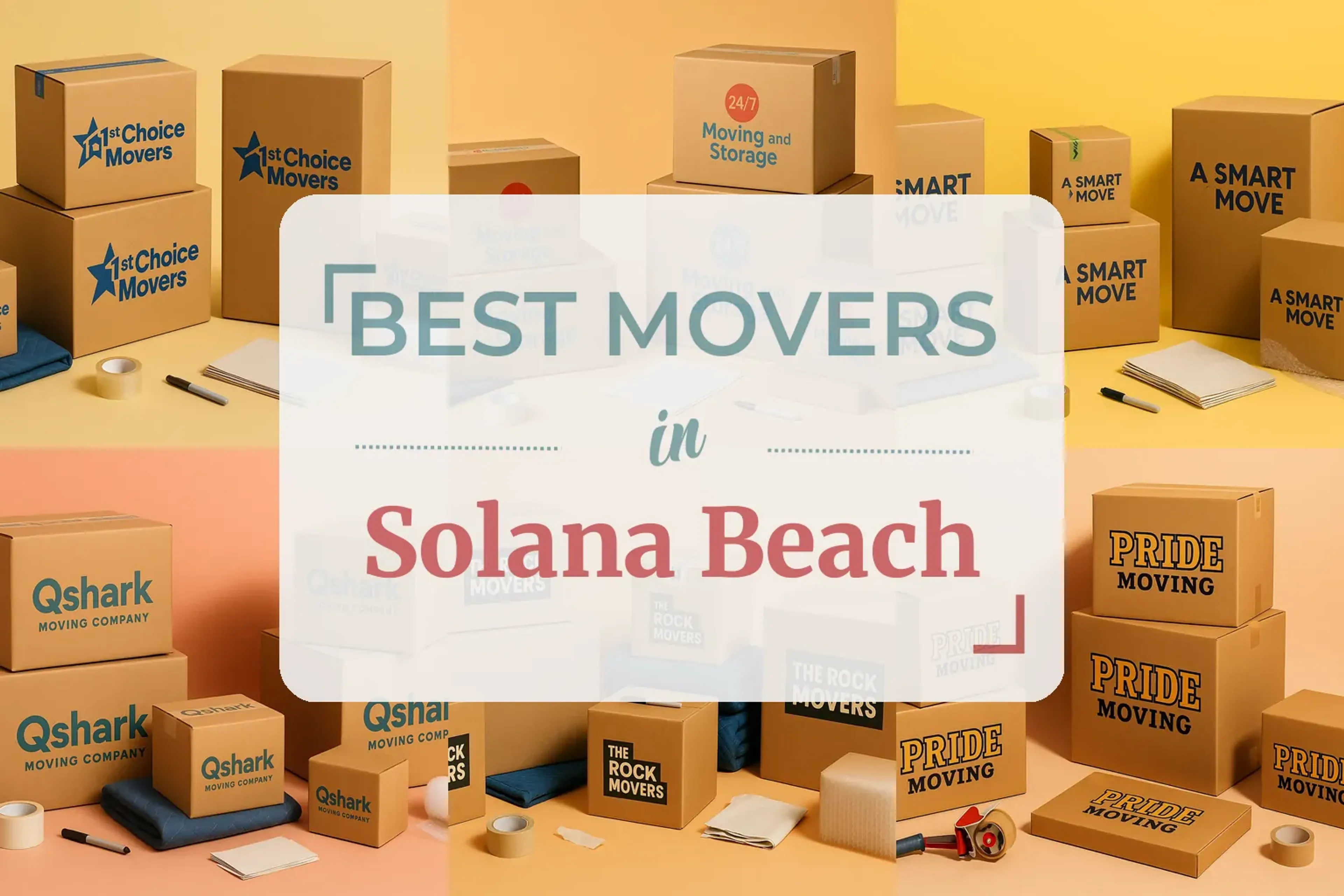Side-by-side comparison of Solana Beach moving companies
