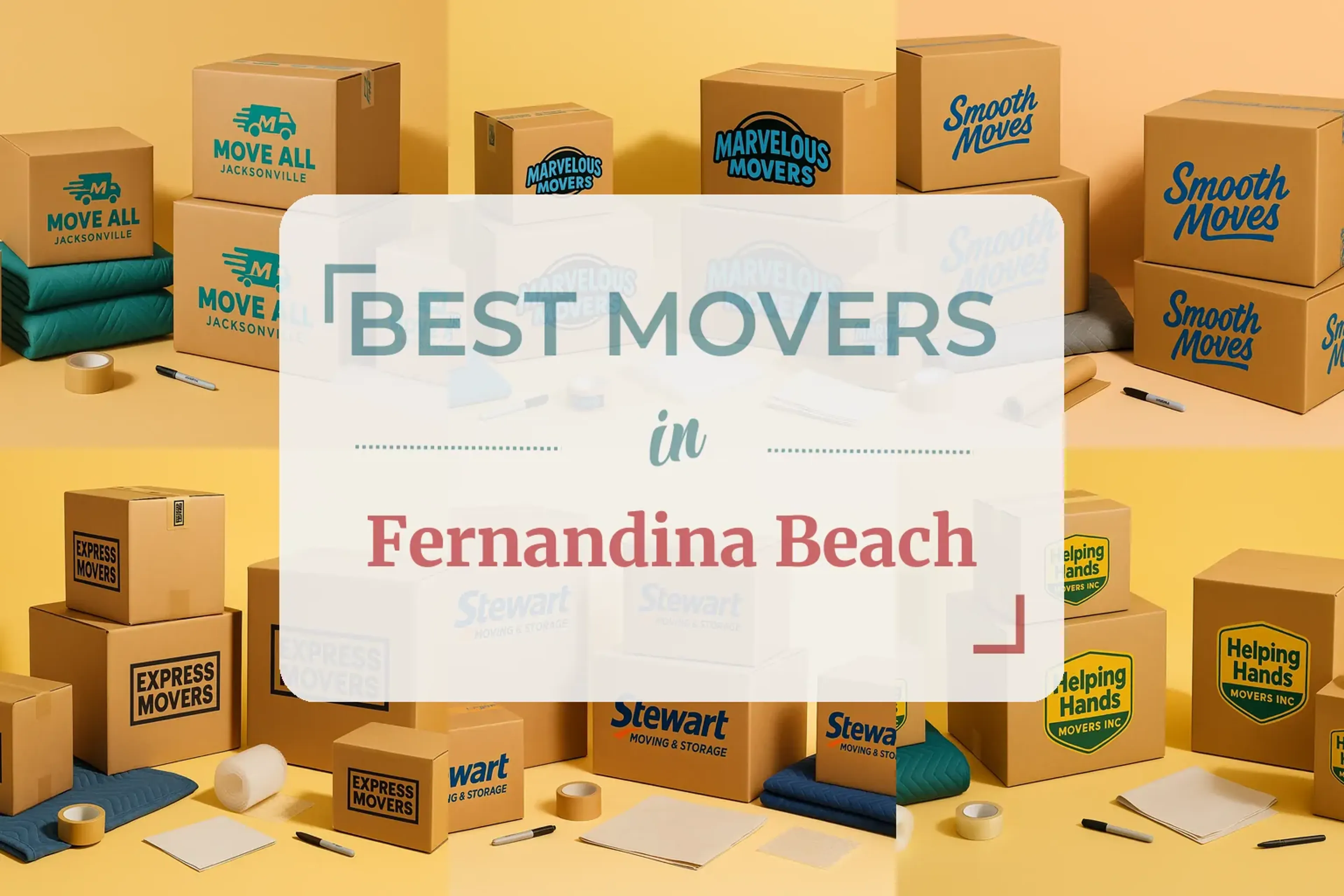 Side-by-side comparison of Fernandina Beach moving companies