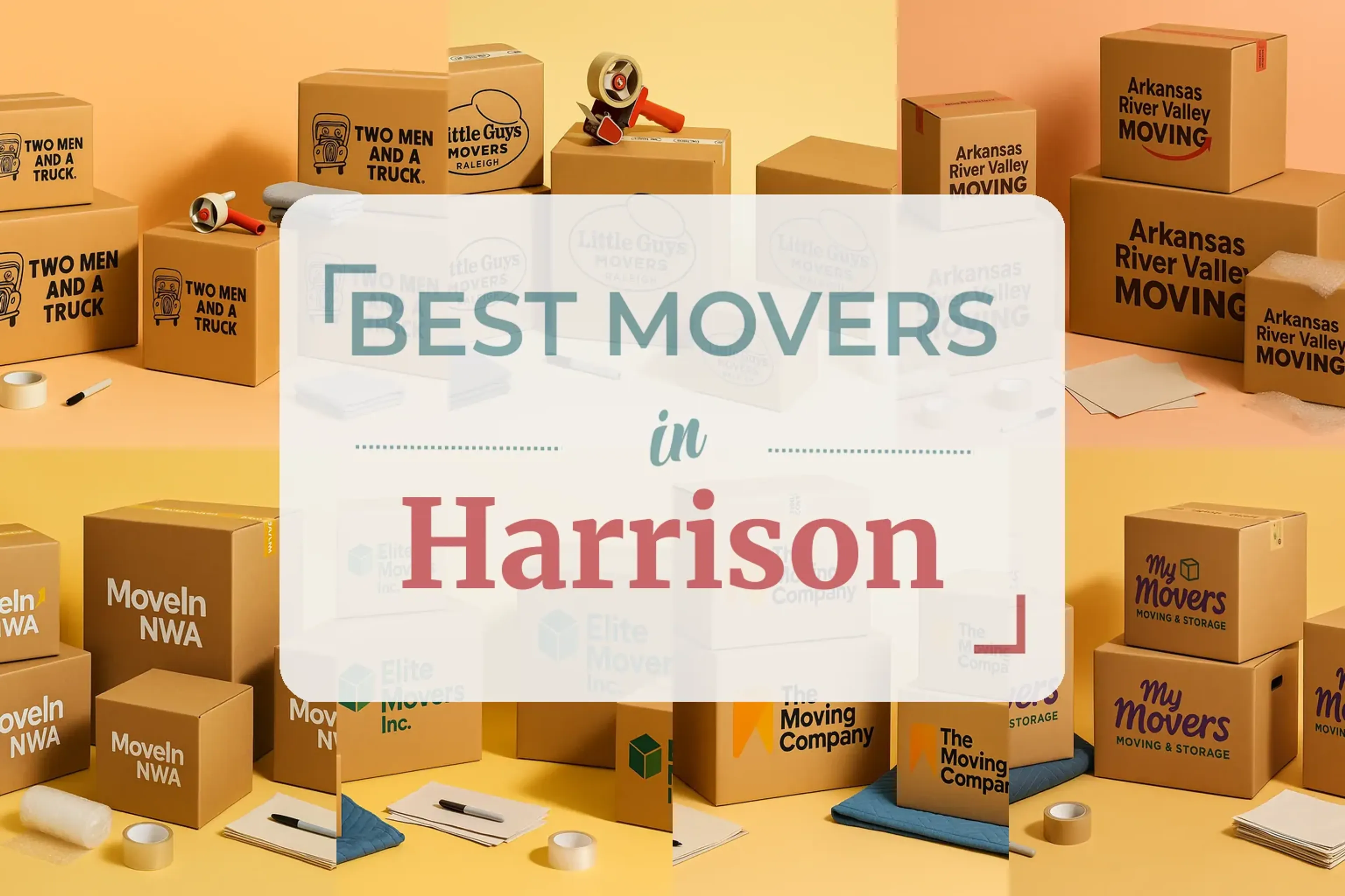 Side-by-side comparison of Harrison moving companies