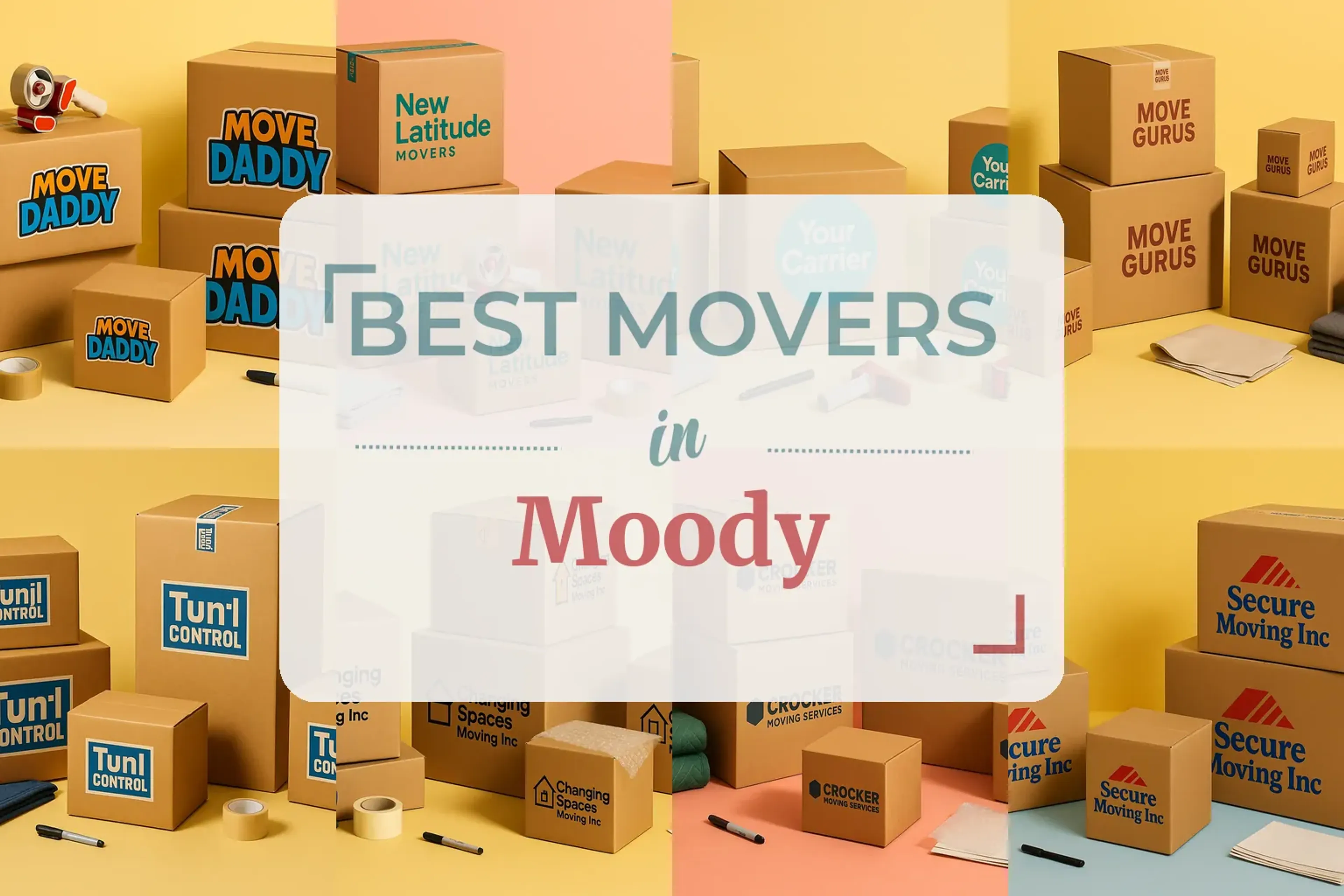 Side-by-side comparison of Moody moving companies