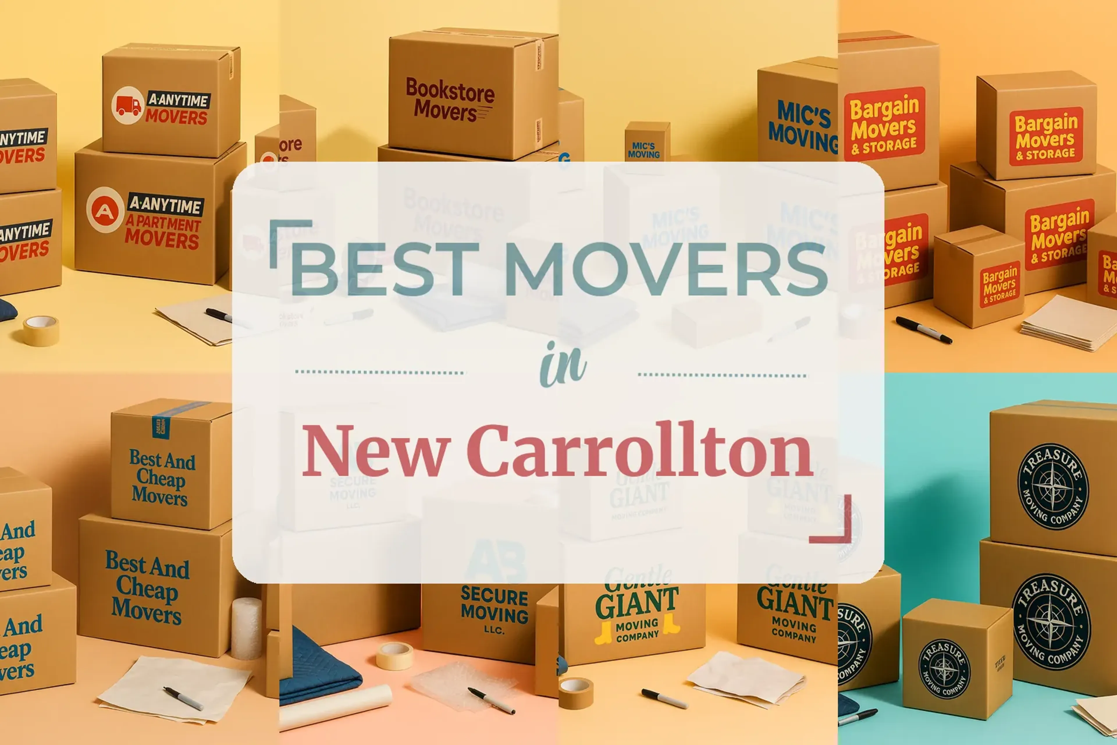 Side-by-side comparison of New Carrollton moving companies