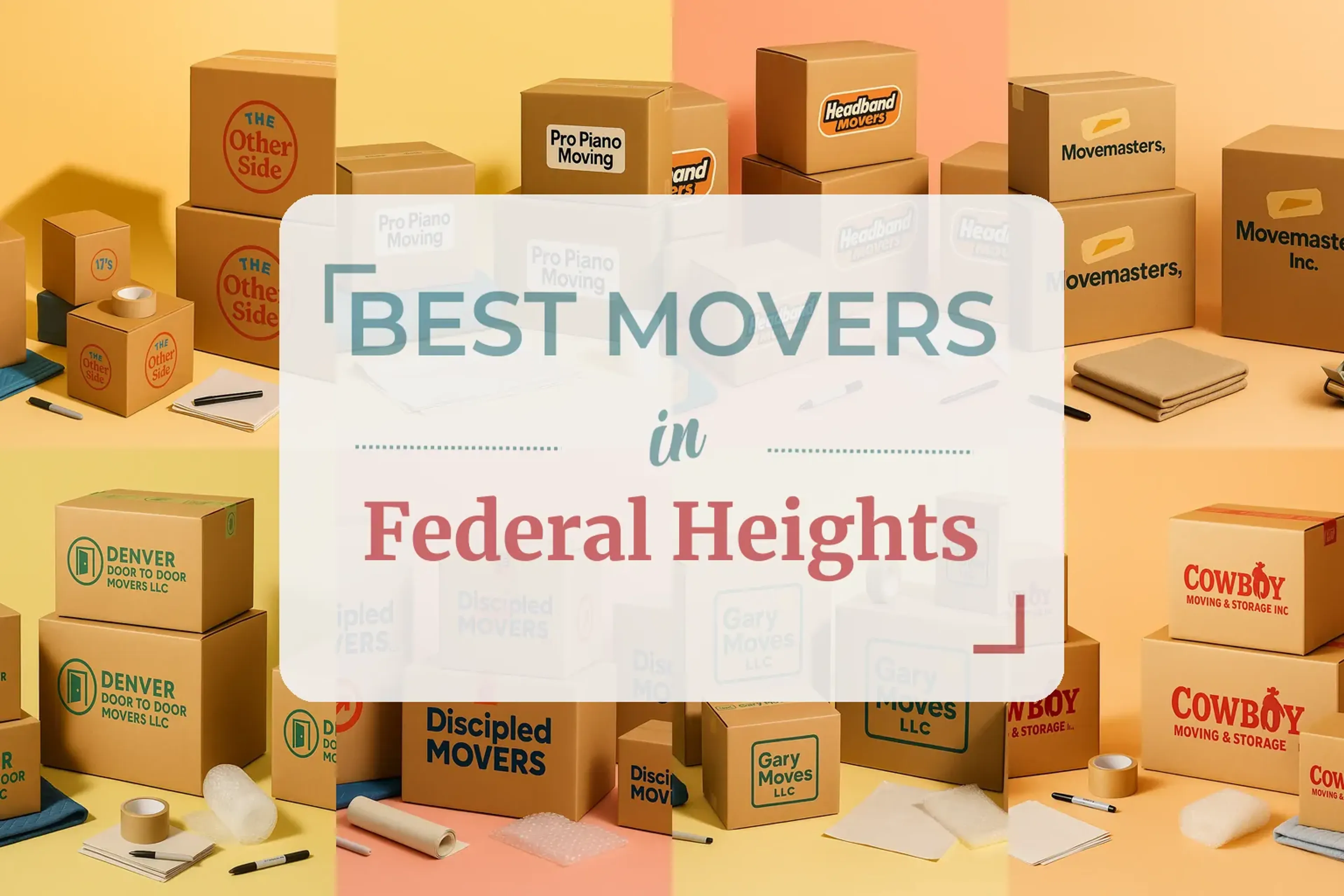 Side-by-side comparison of Federal Heights moving companies