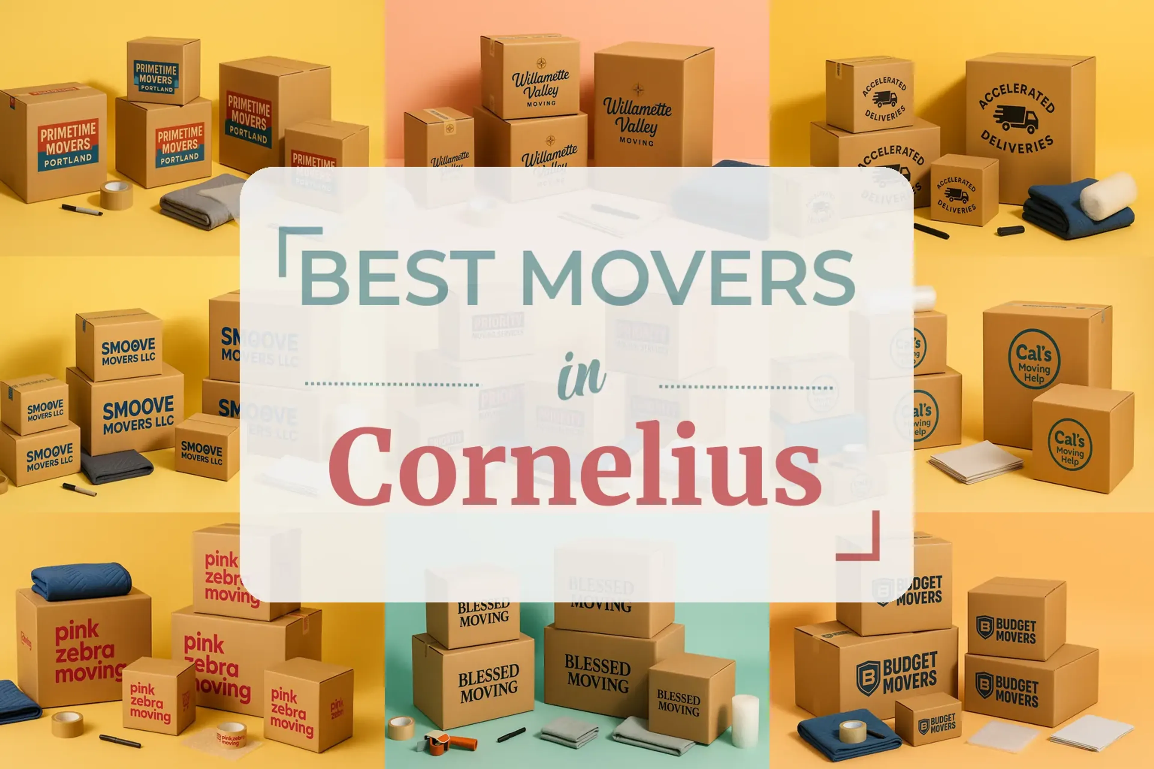 Side-by-side comparison of Cornelius moving companies