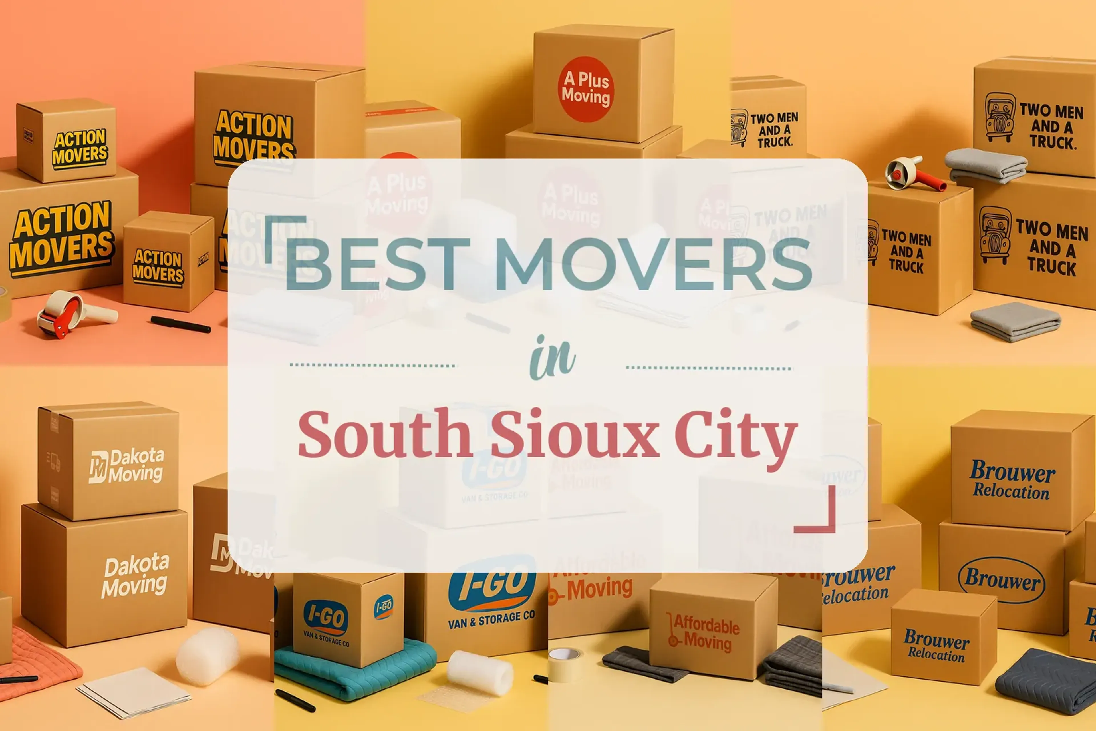 Side-by-side comparison of South Sioux City moving companies