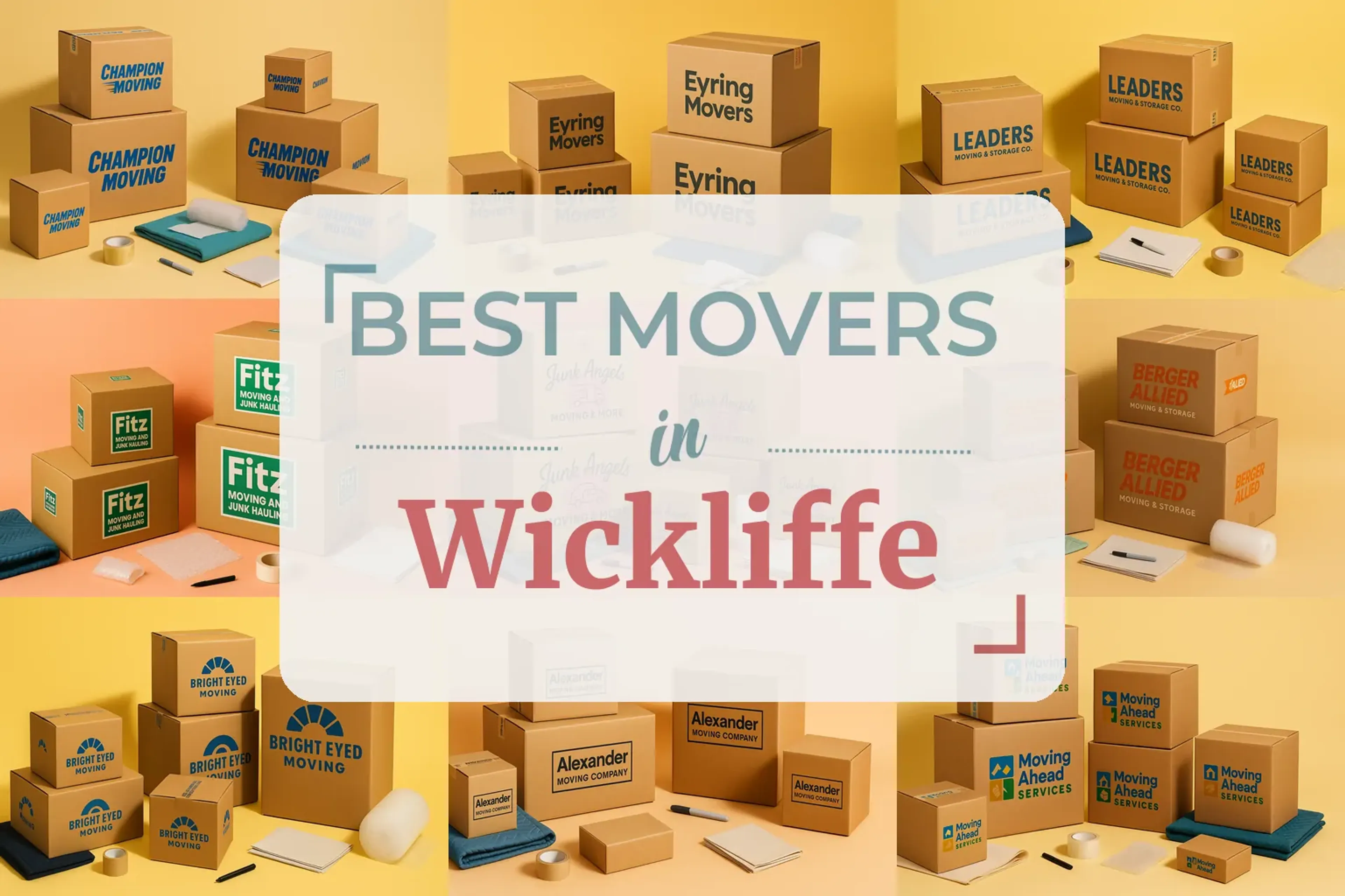 Side-by-side comparison of Wickliffe moving companies