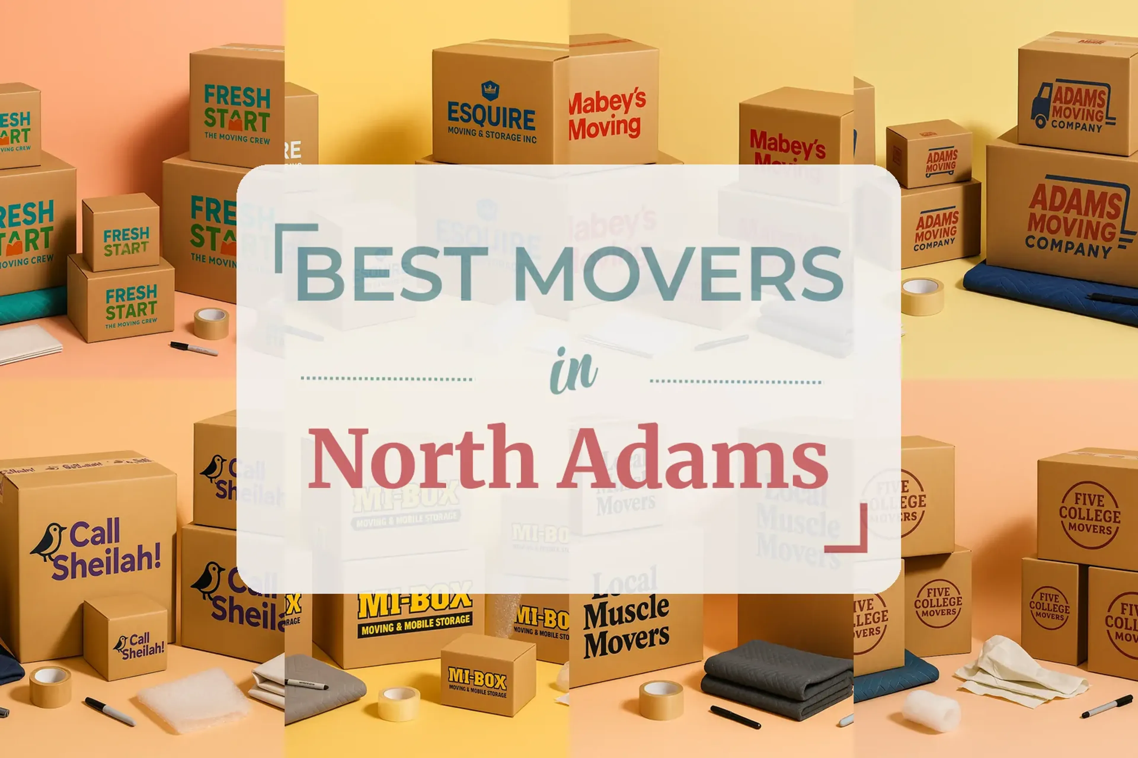 Side-by-side comparison of North Adams moving companies