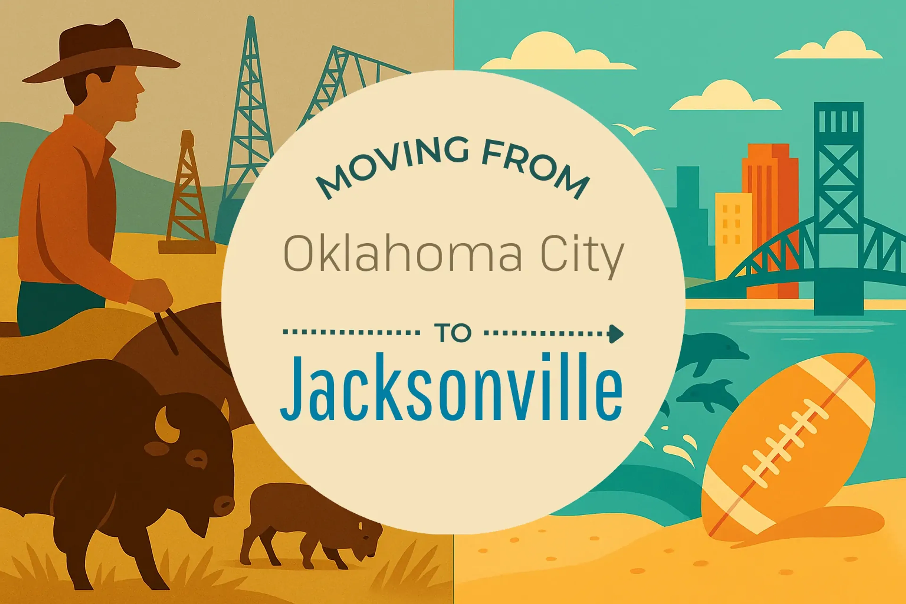 Side-by-side comparison of Oklahoma City to Jacksonville moving companies
