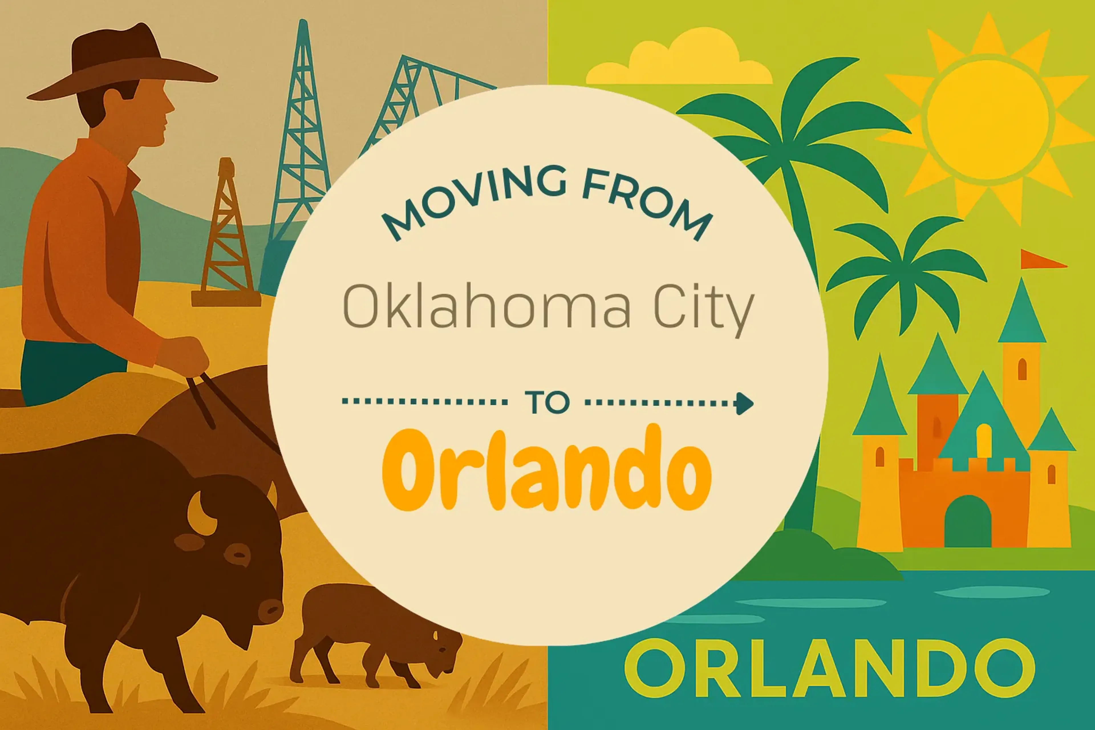Side-by-side comparison of Oklahoma City to Orlando moving companies
