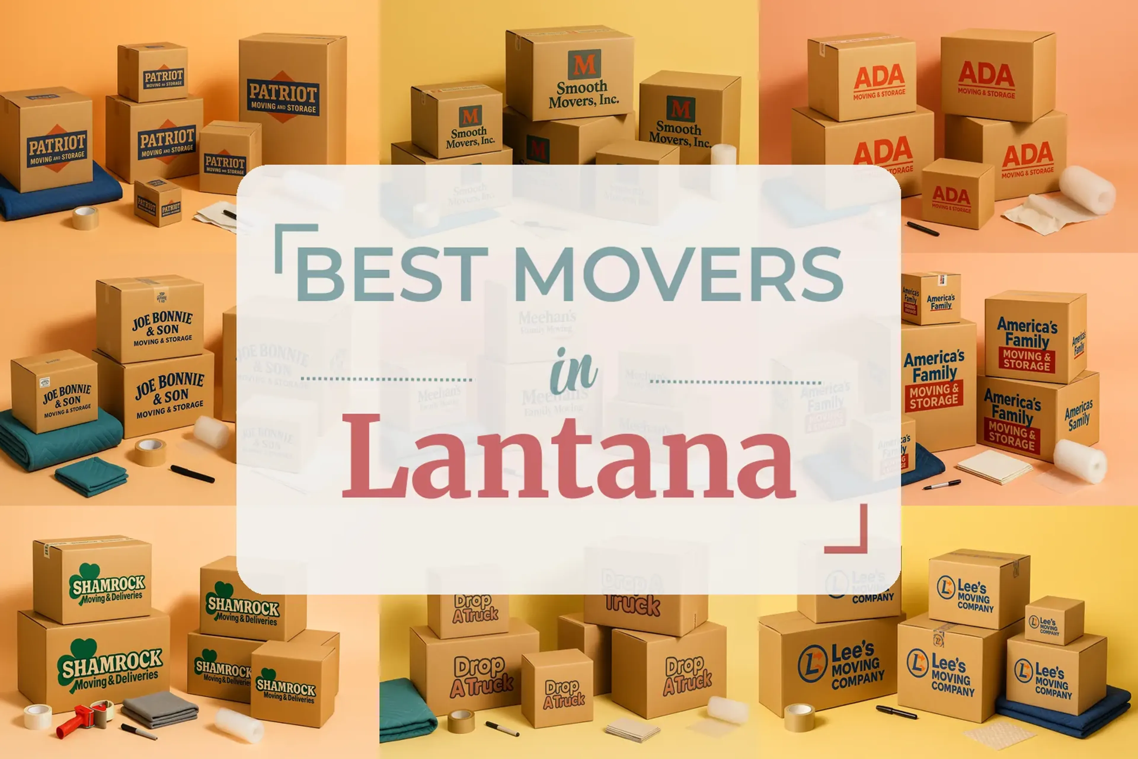 Side-by-side comparison of Lantana moving companies