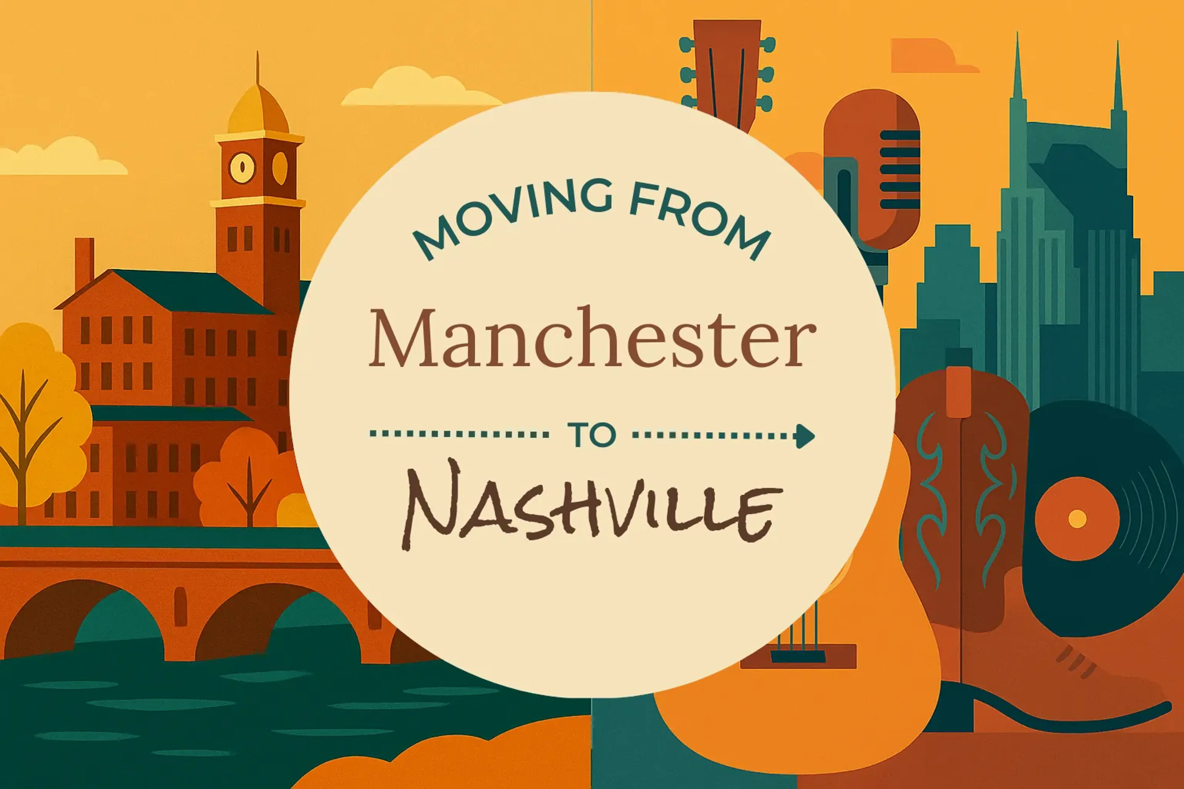 Side-by-side comparison of Manchester to Nashville moving companies