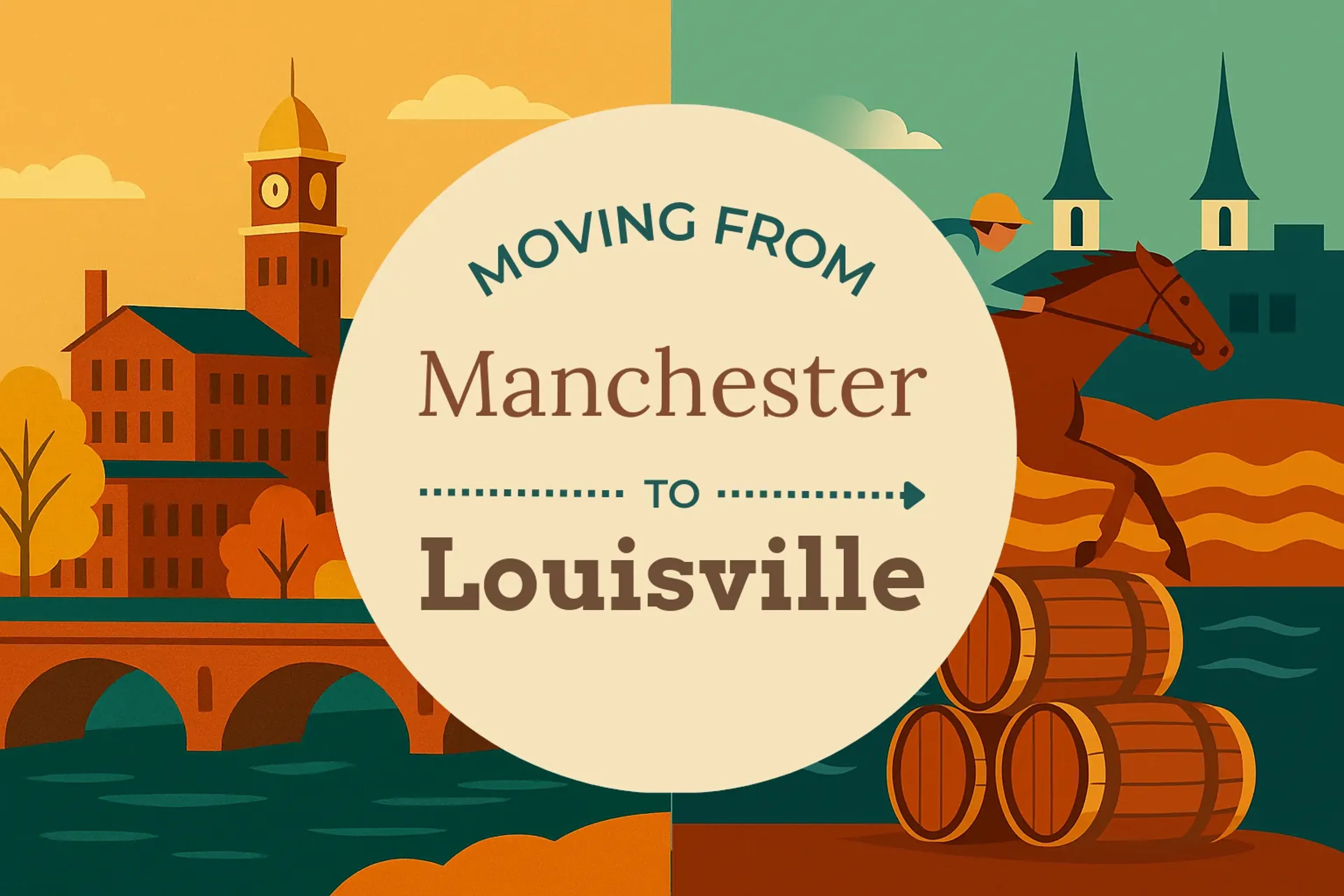 Side-by-side comparison of Manchester to Louisville moving companies