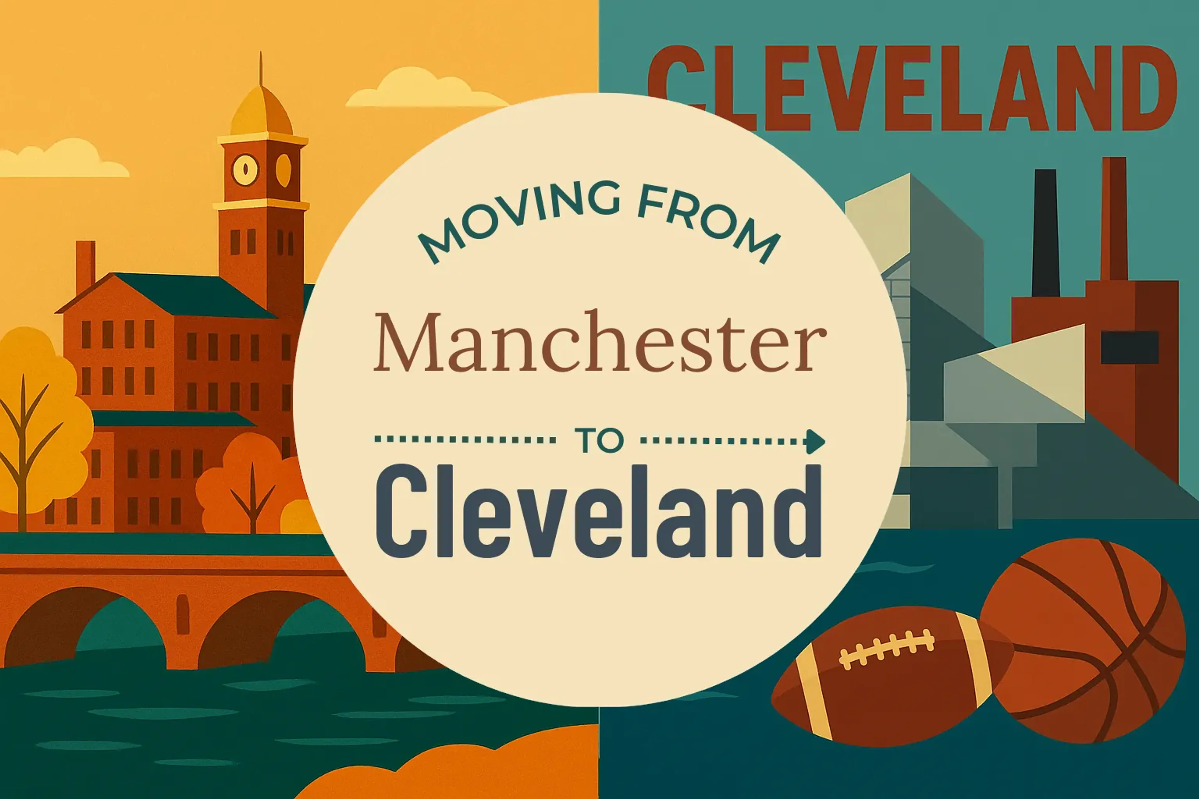 Side-by-side comparison of Manchester to Cleveland moving companies