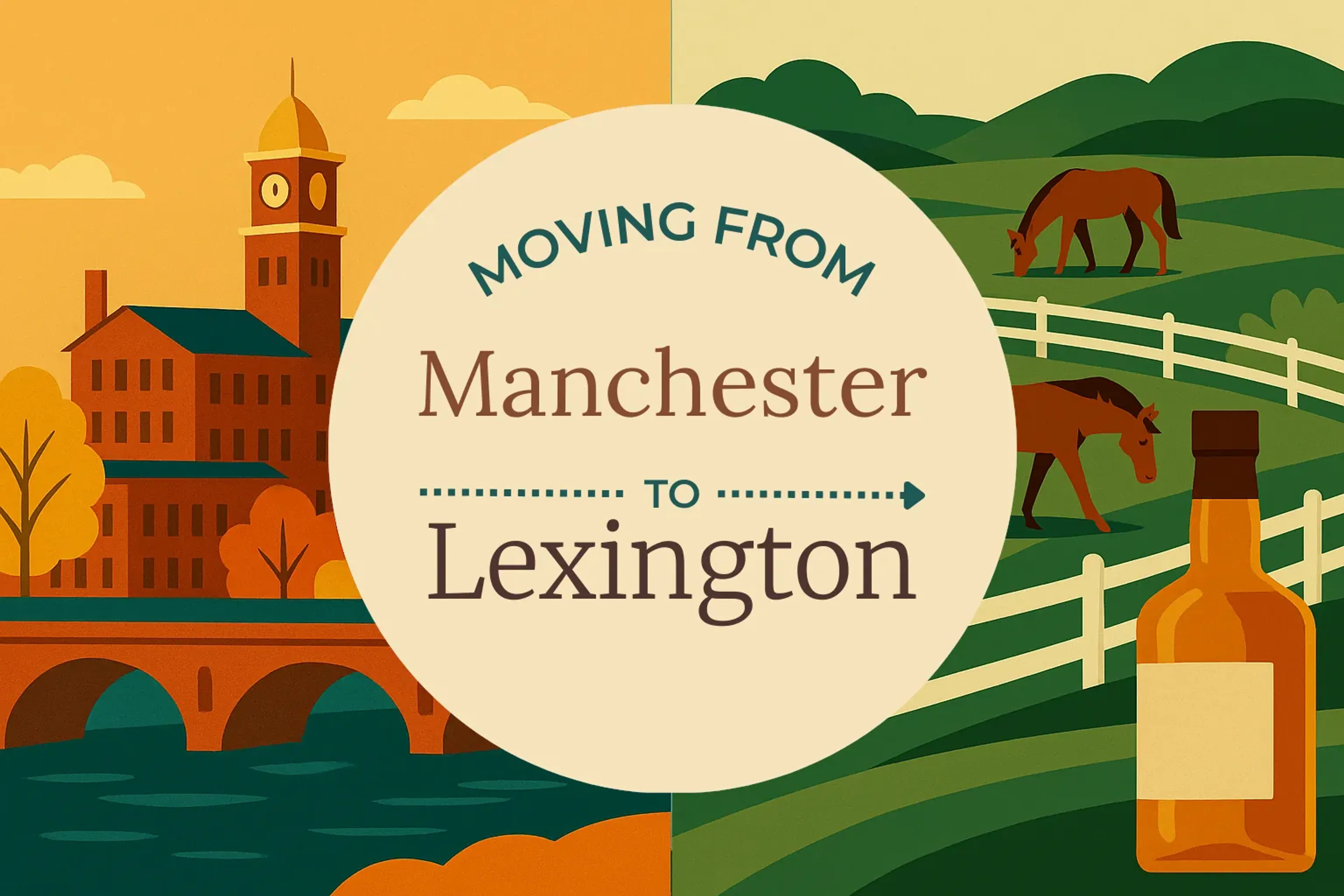 Side-by-side comparison of Manchester to Lexington moving companies