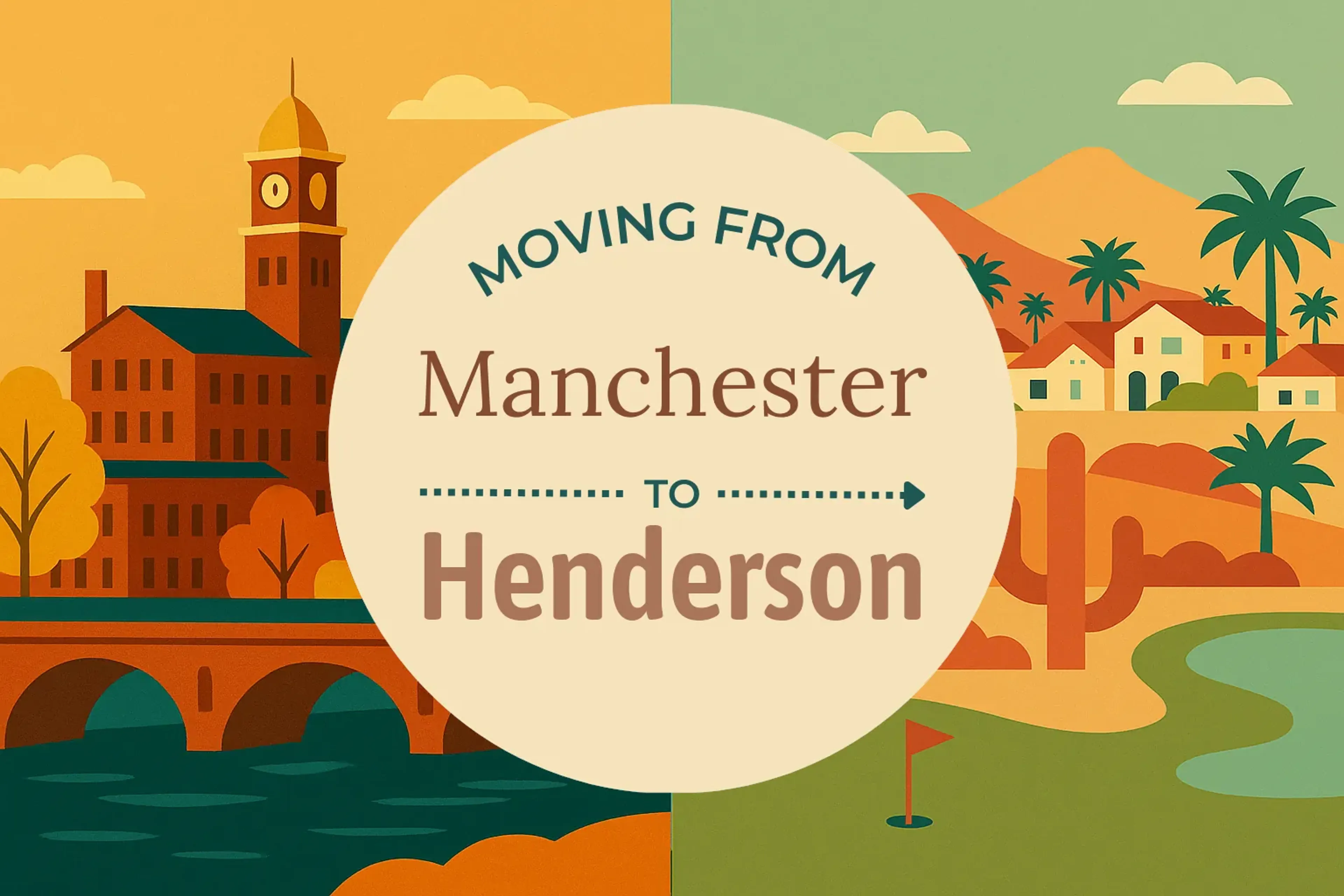 Side-by-side comparison of Manchester to Henderson moving companies