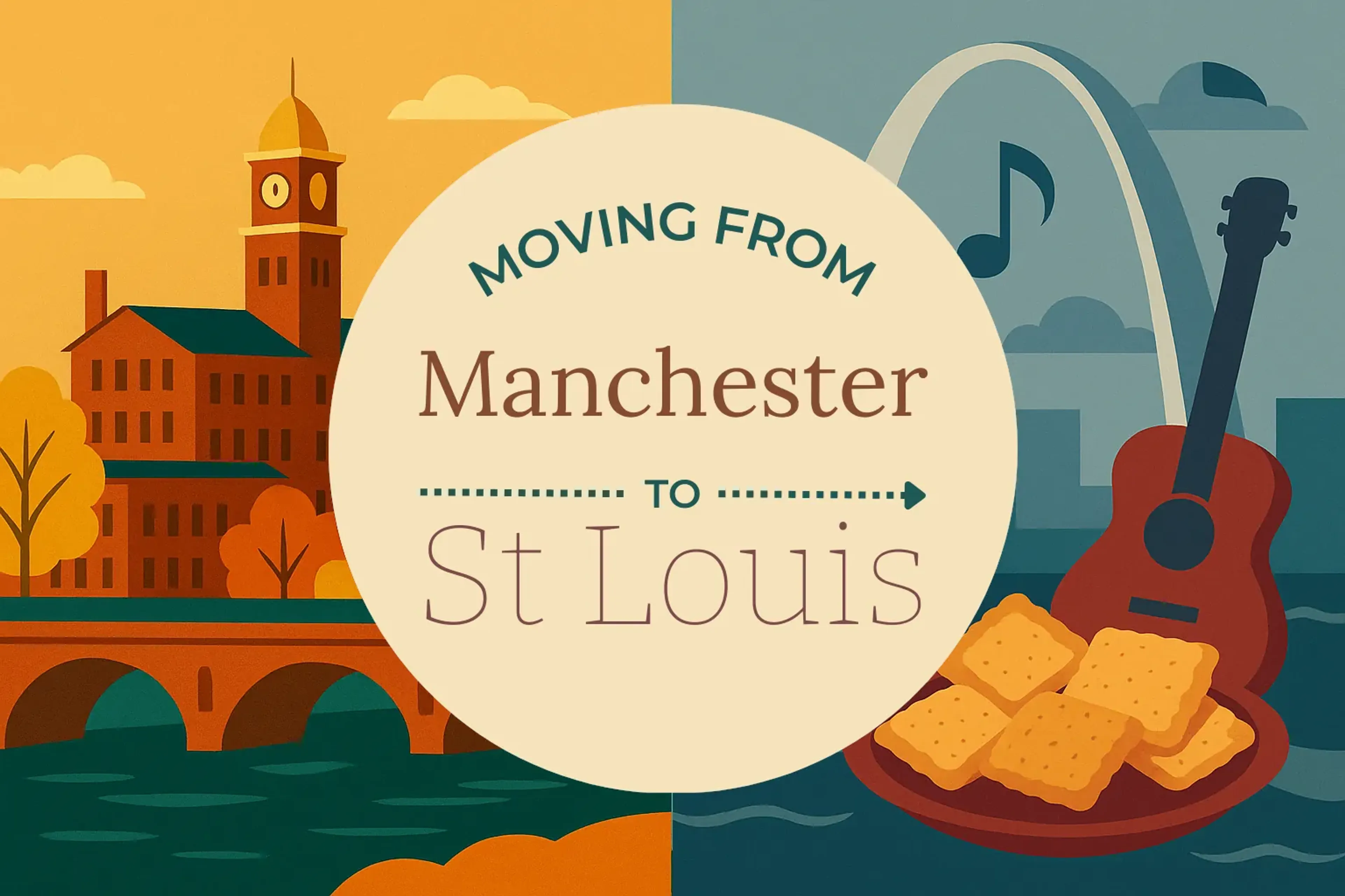 Side-by-side comparison of Manchester to St. Louis moving companies