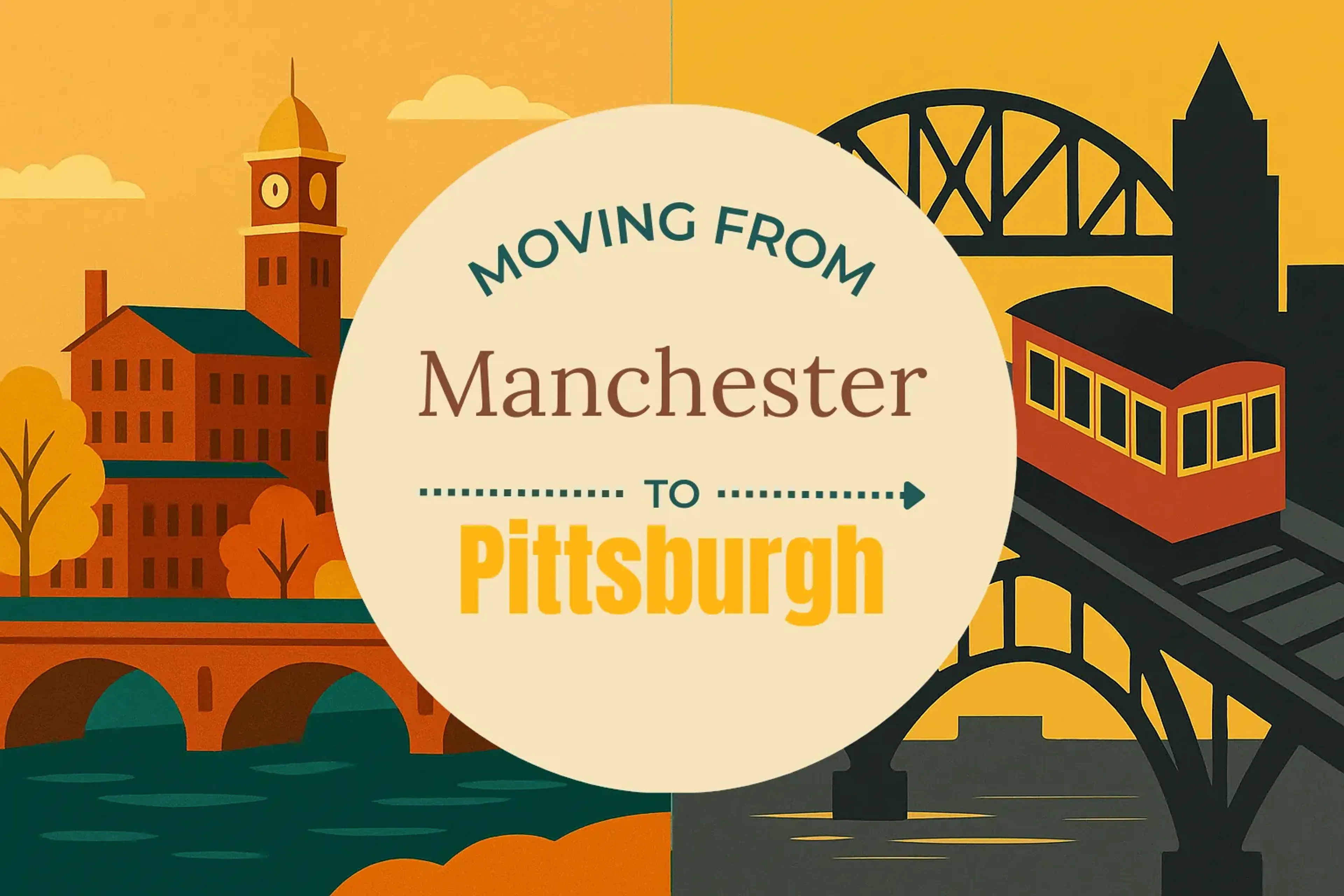 Side-by-side comparison of Manchester to Pittsburgh moving companies