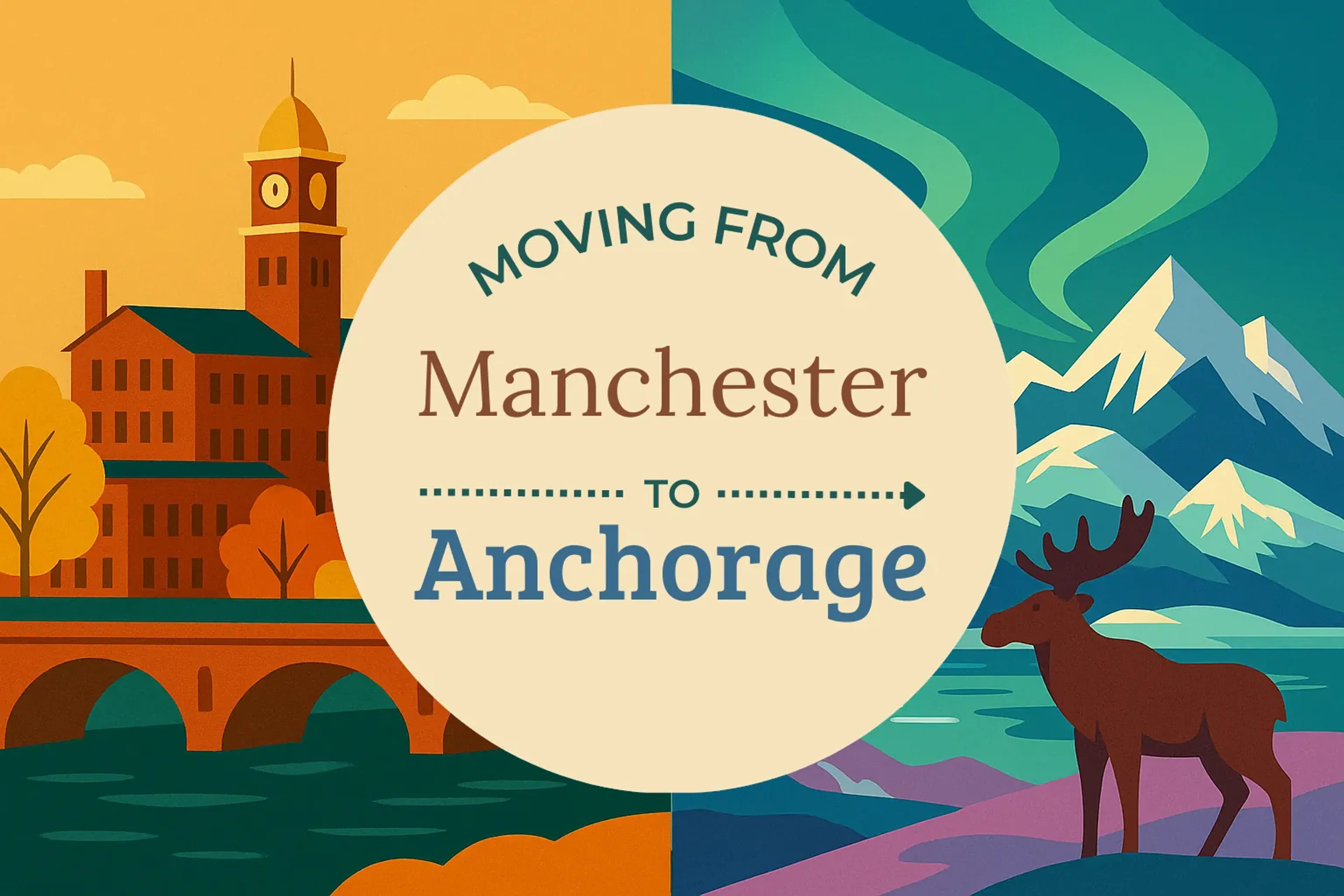 Side-by-side comparison of Manchester to Anchorage moving companies