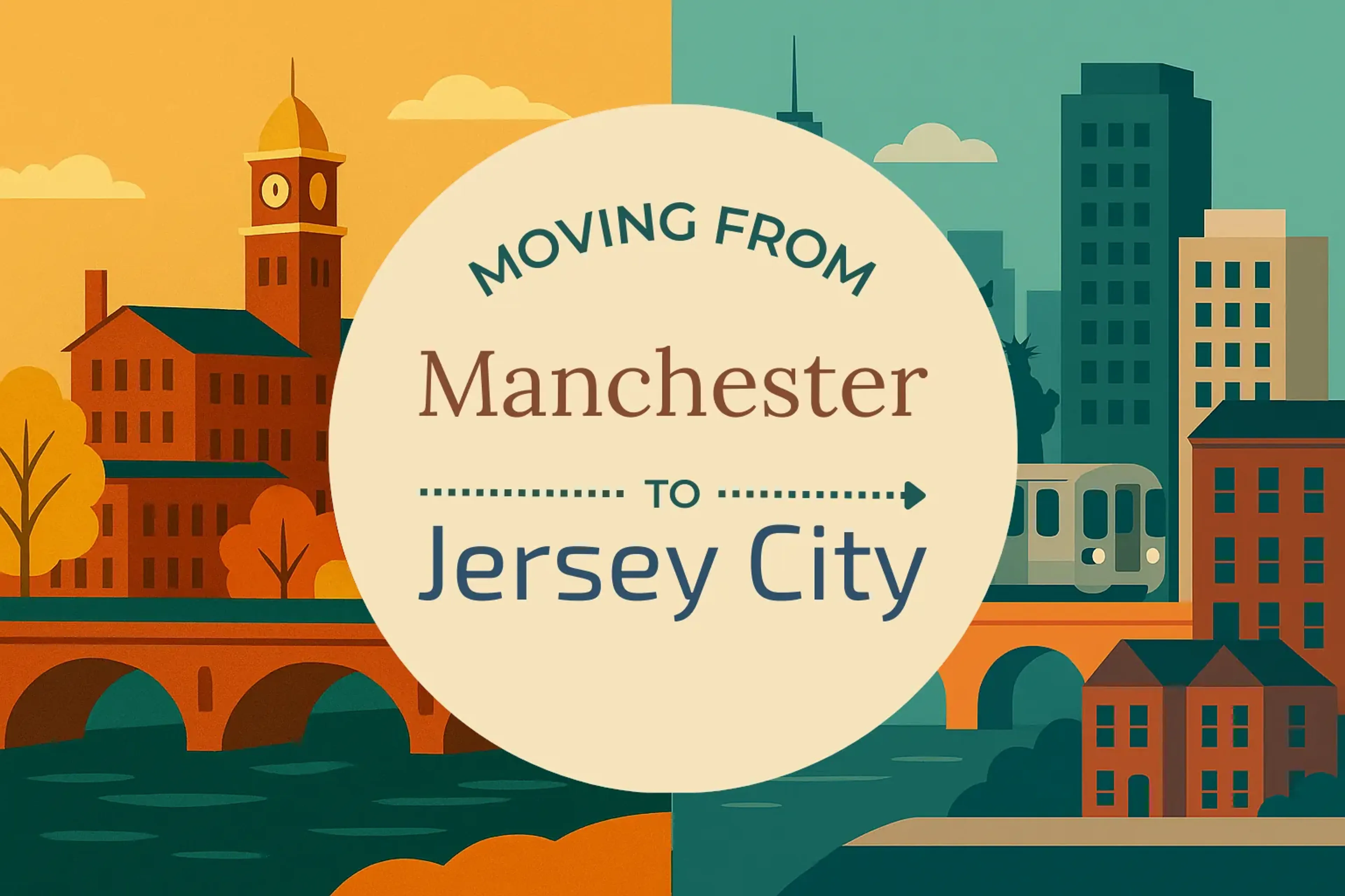 Side-by-side comparison of Manchester to Jersey City moving companies