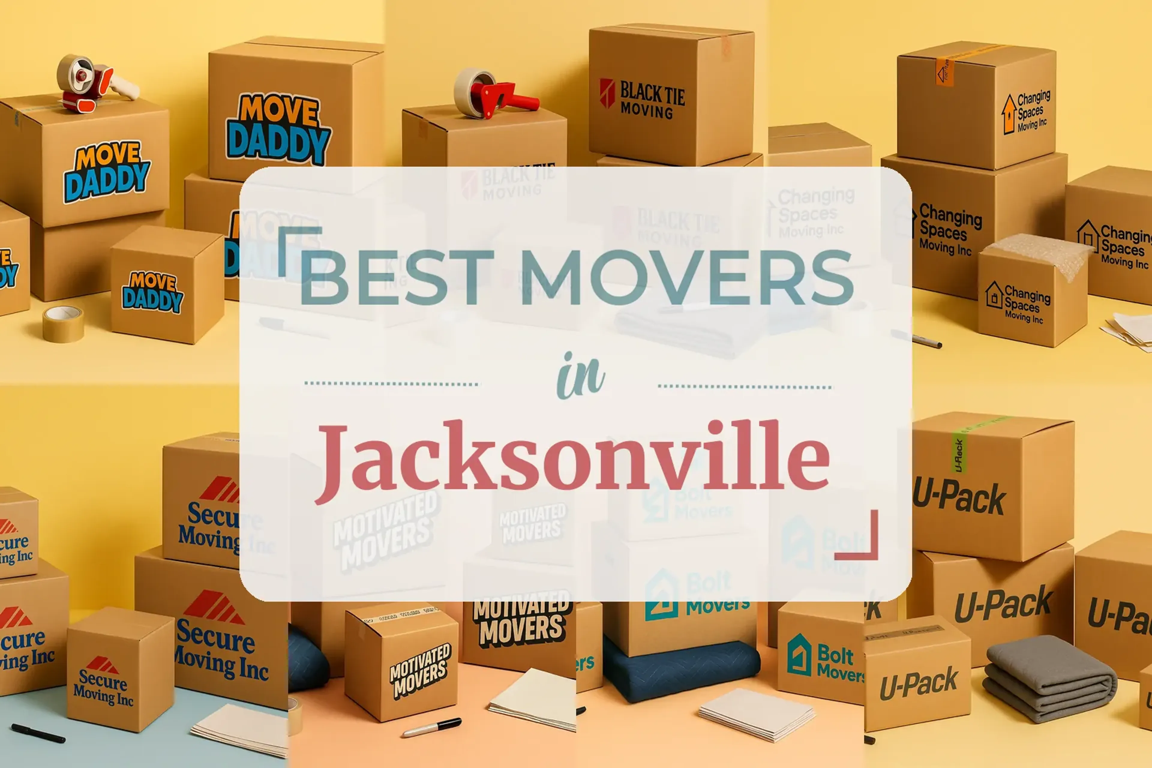 Side-by-side comparison of Jacksonville moving companies