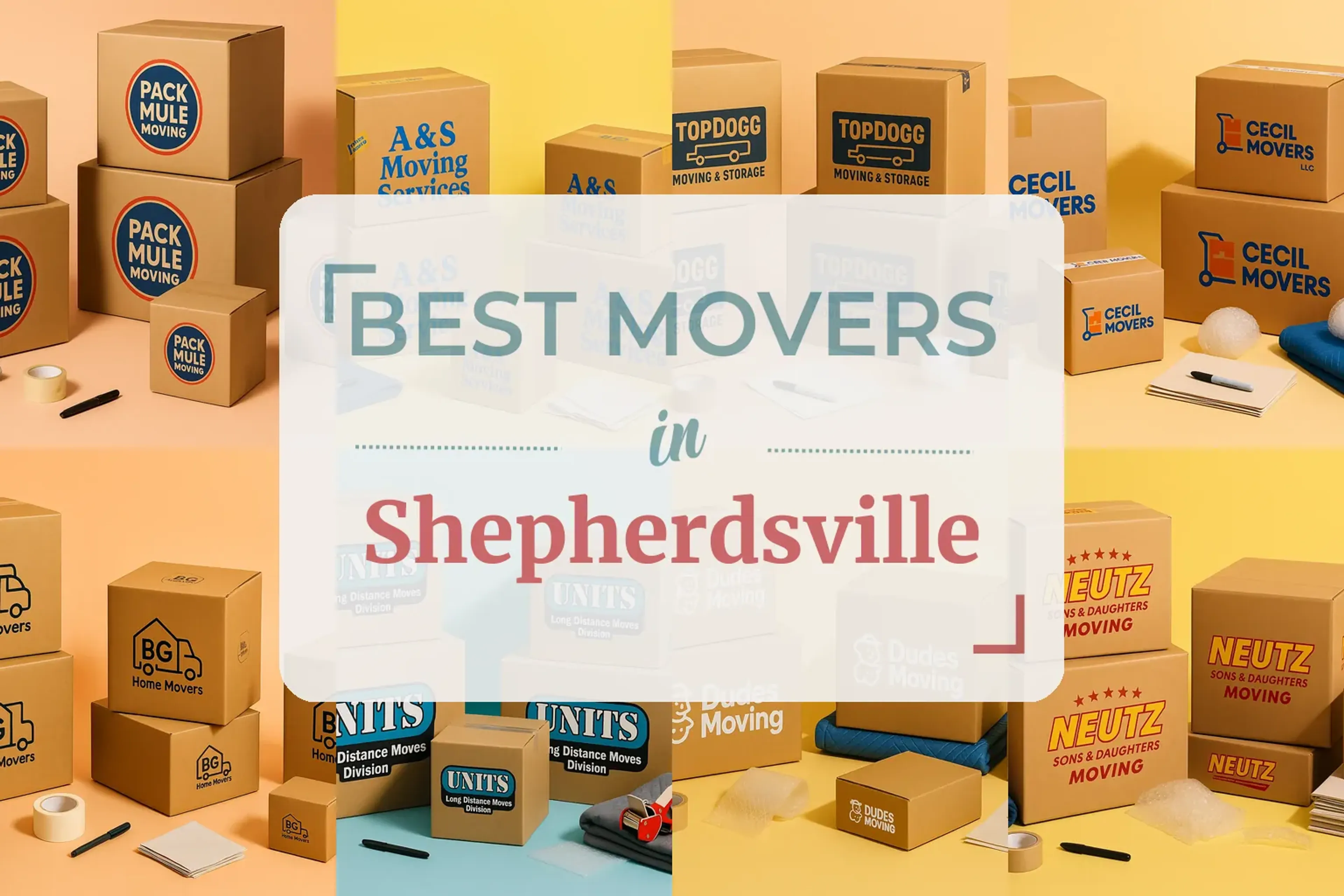 Side-by-side comparison of Shepherdsville moving companies