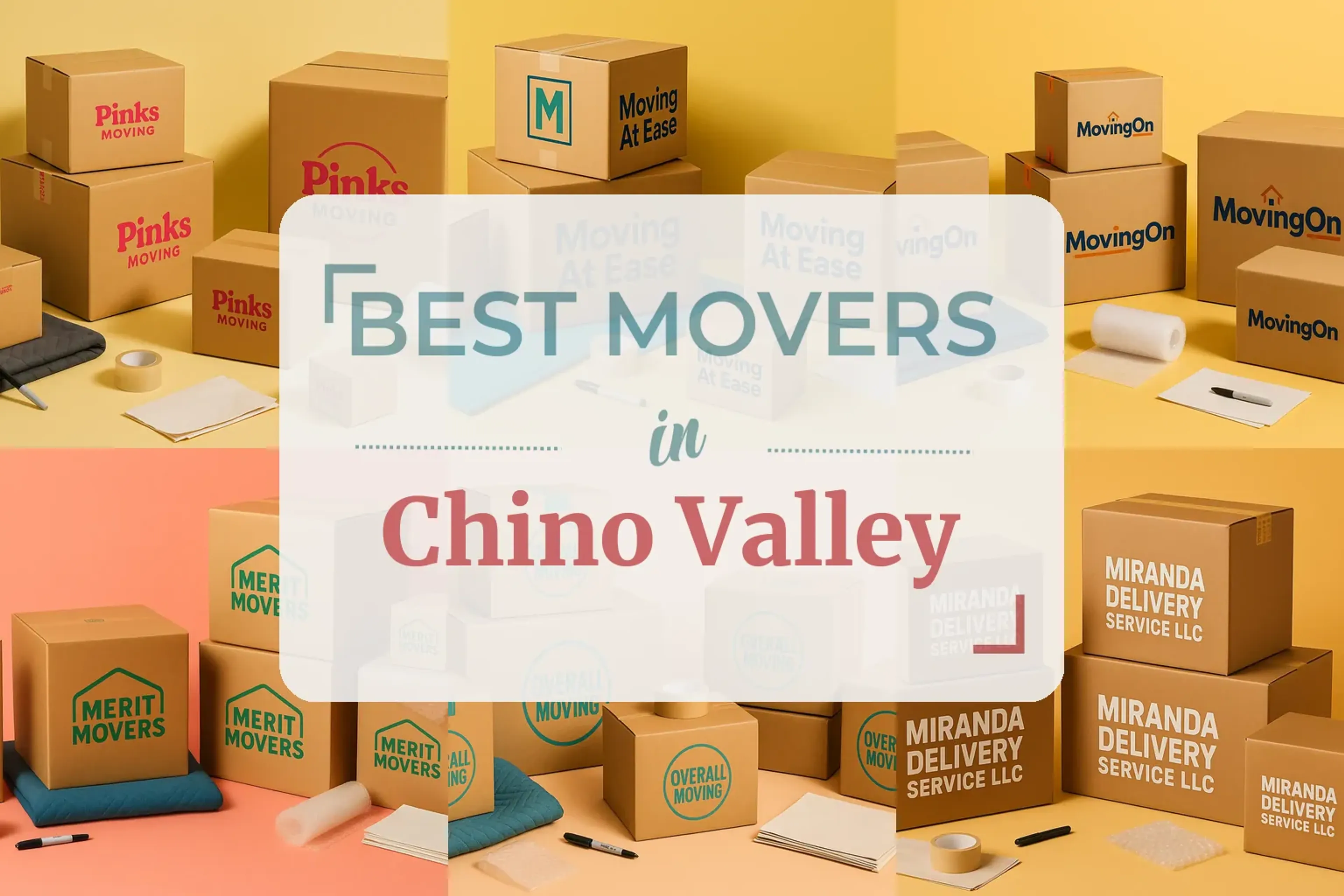 Side-by-side comparison of Chino Valley moving companies