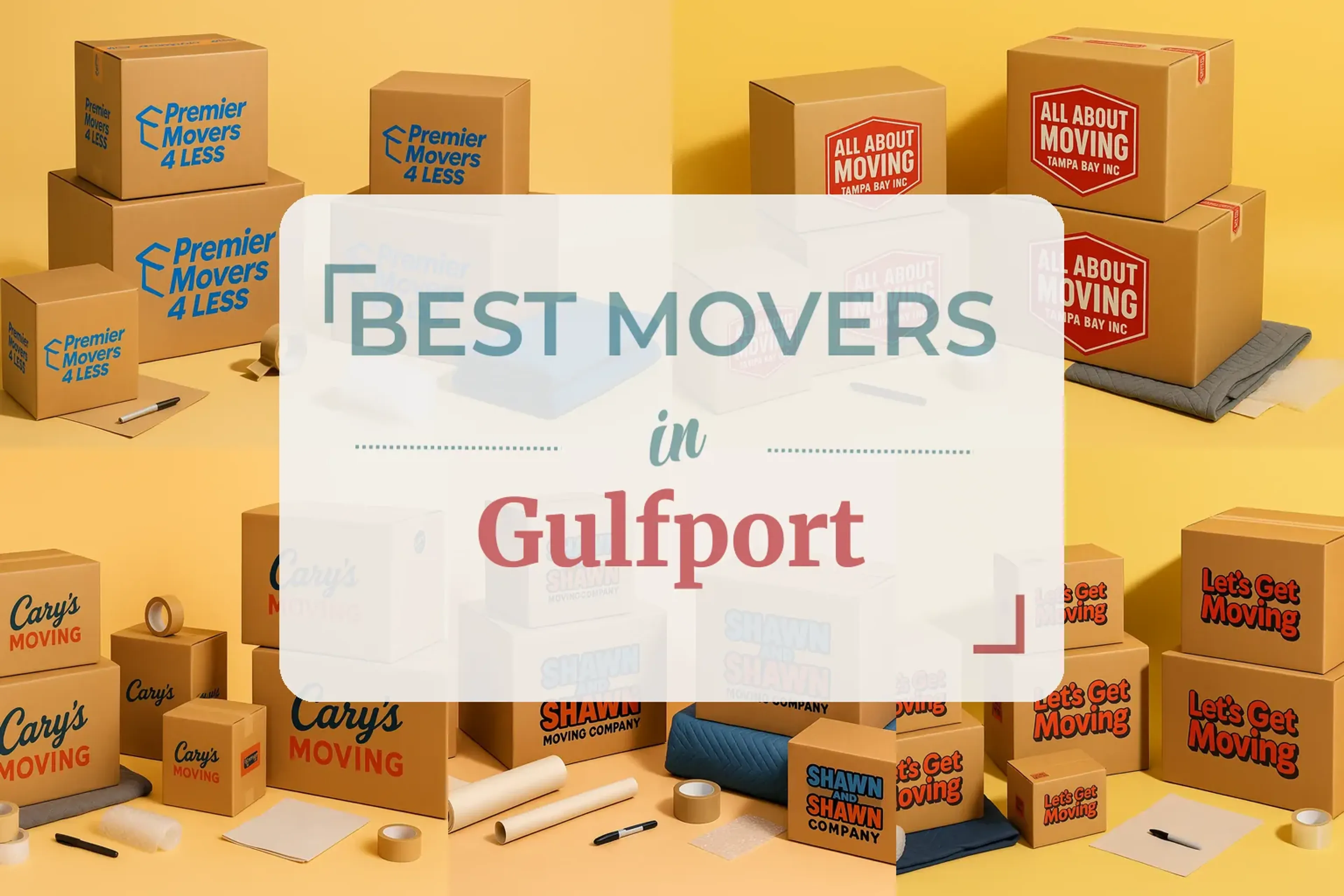 Side-by-side comparison of Gulfport moving companies