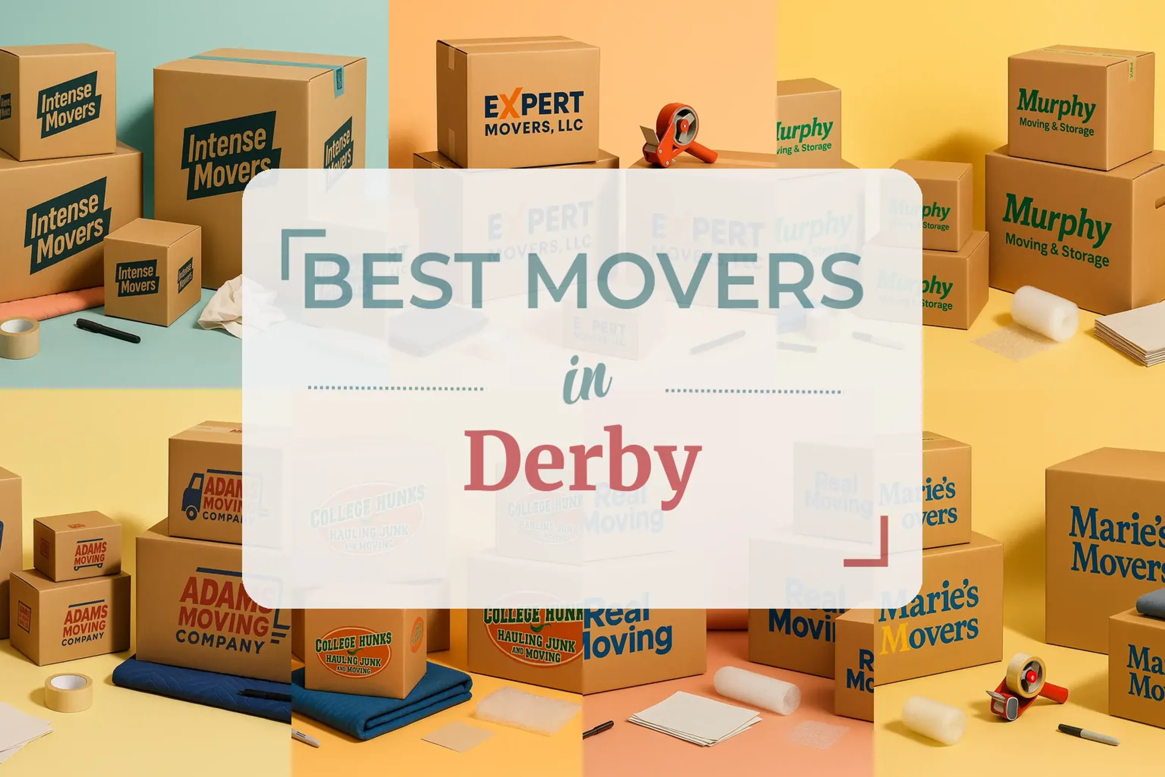 Side-by-side comparison of Derby moving companies