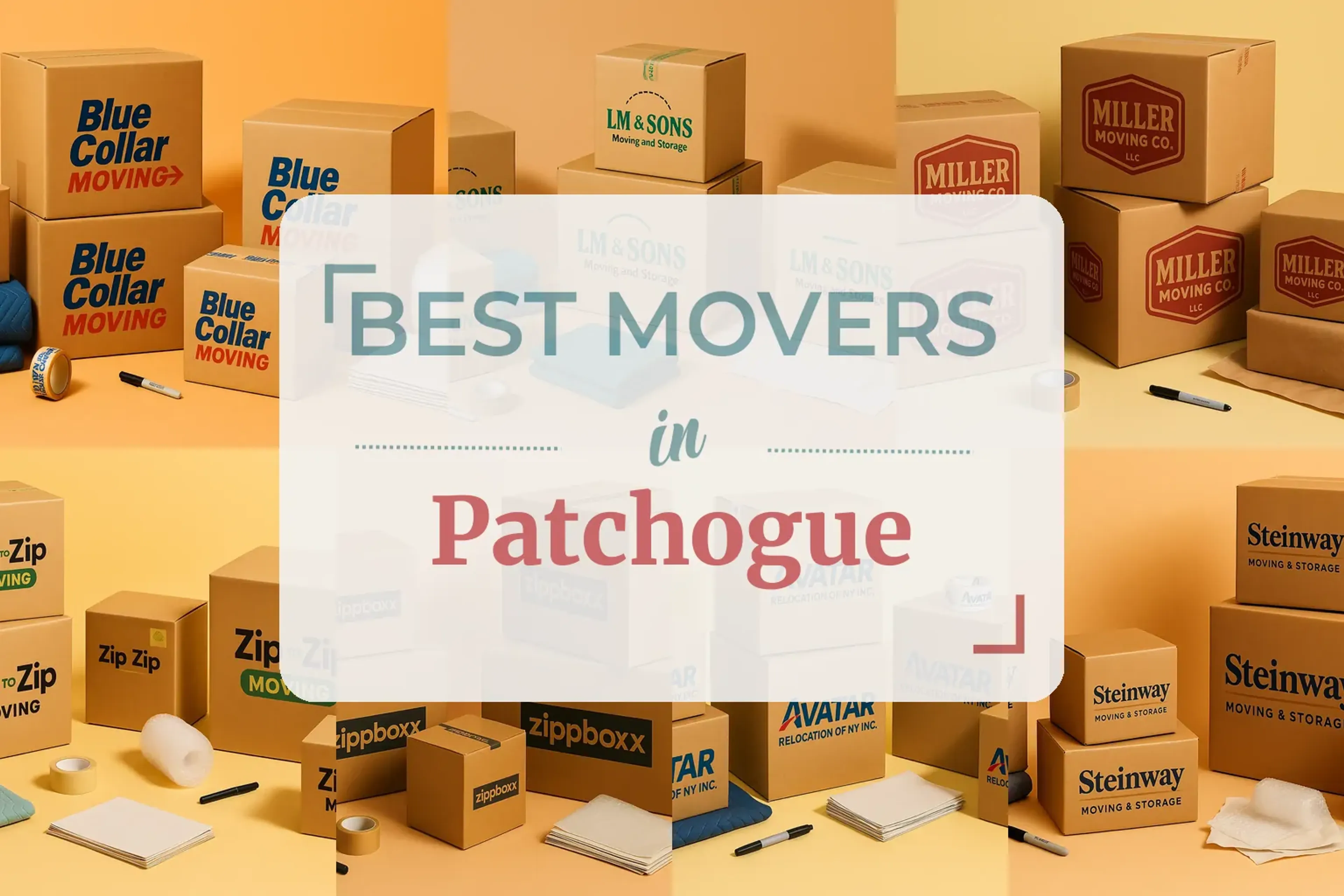 Side-by-side comparison of Patchogue moving companies