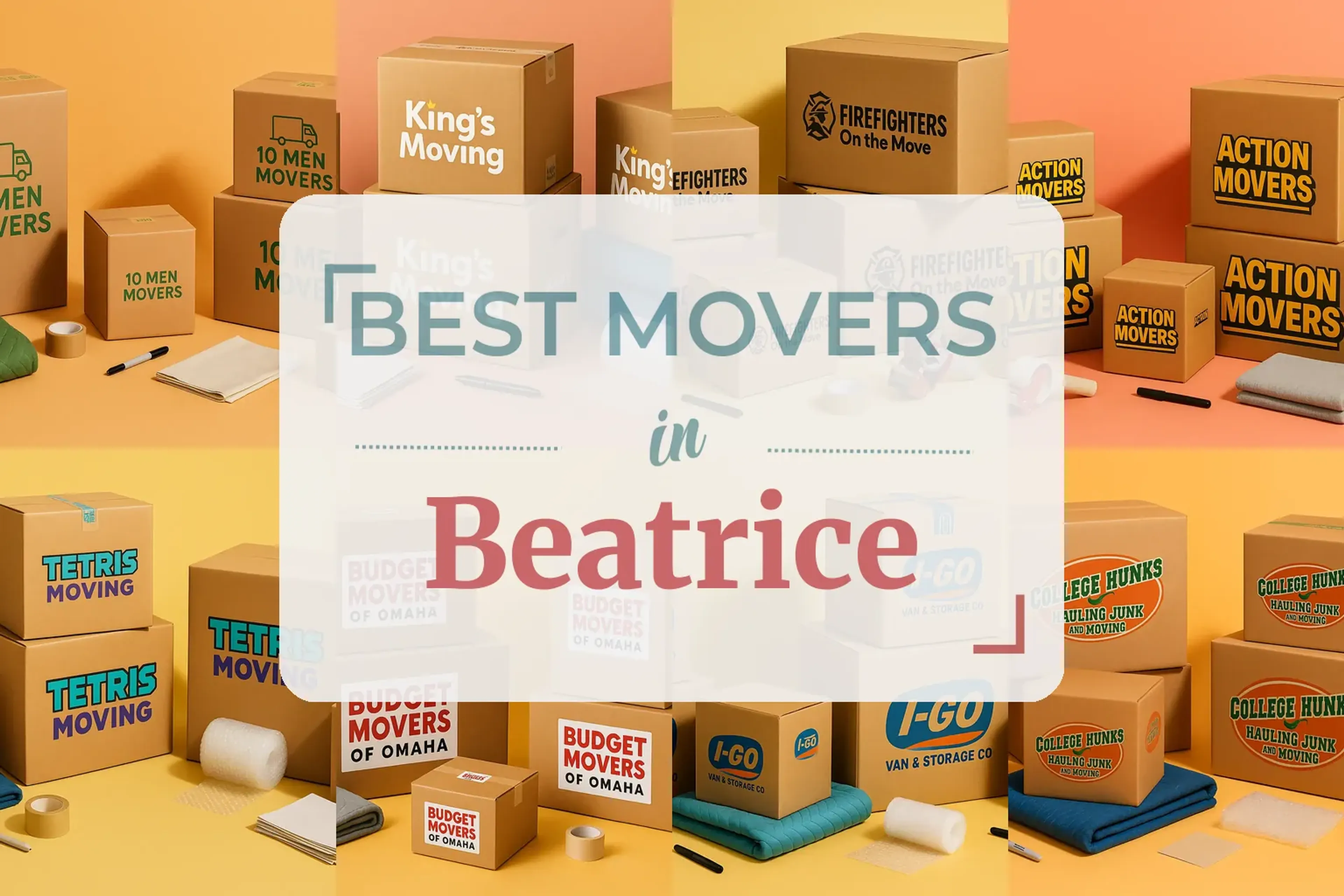 Side-by-side comparison of Beatrice moving companies