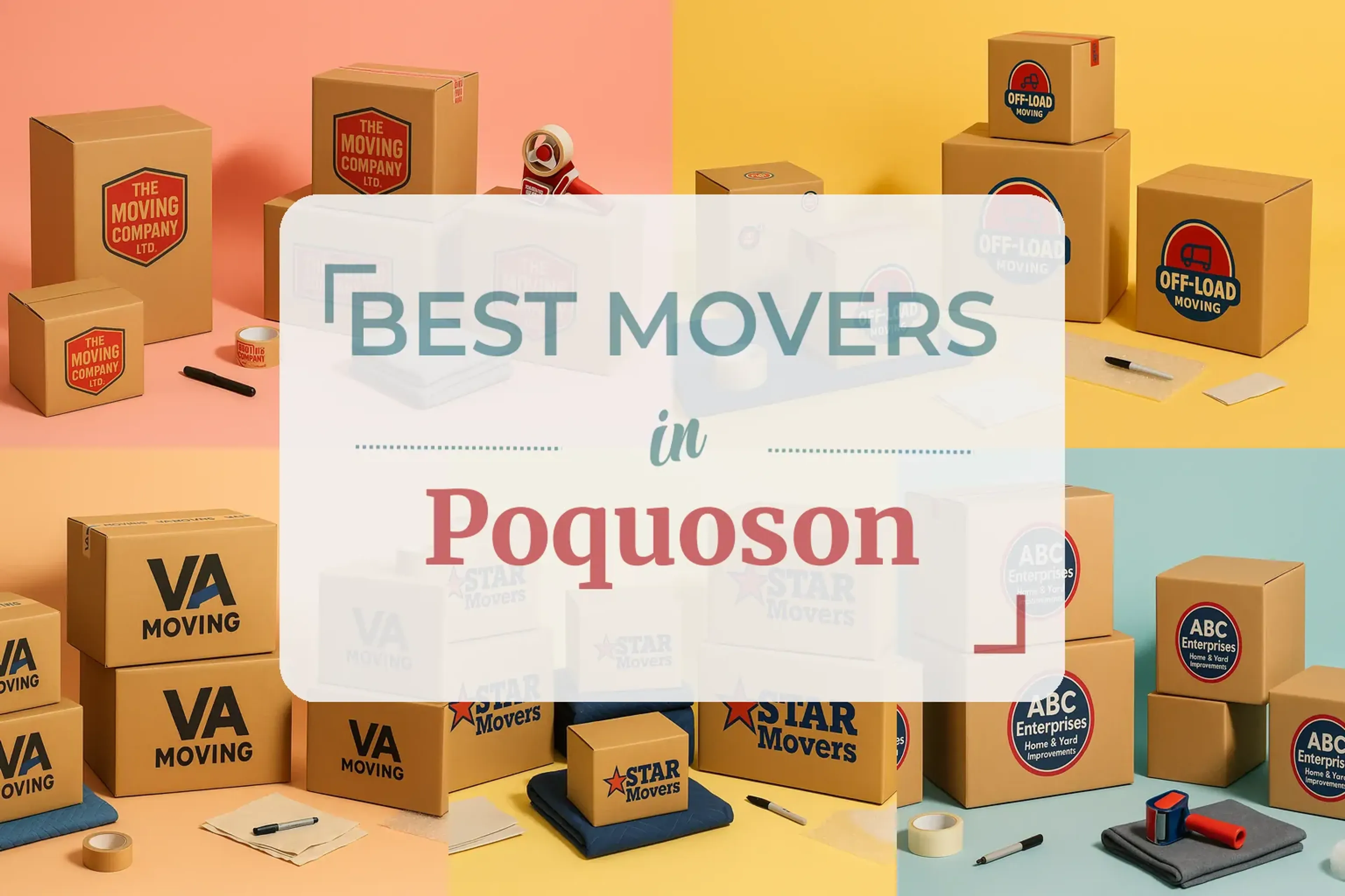 Side-by-side comparison of Poquoson moving companies