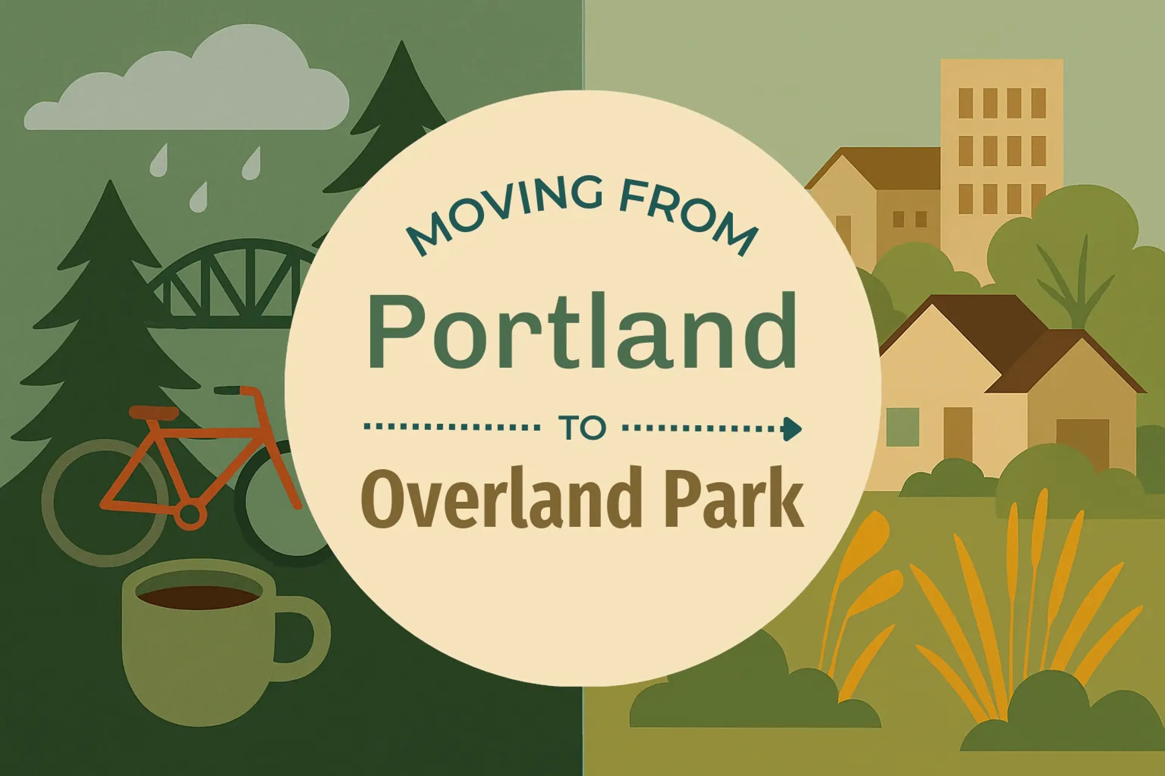 Side-by-side comparison of Portland to Overland Park moving companies