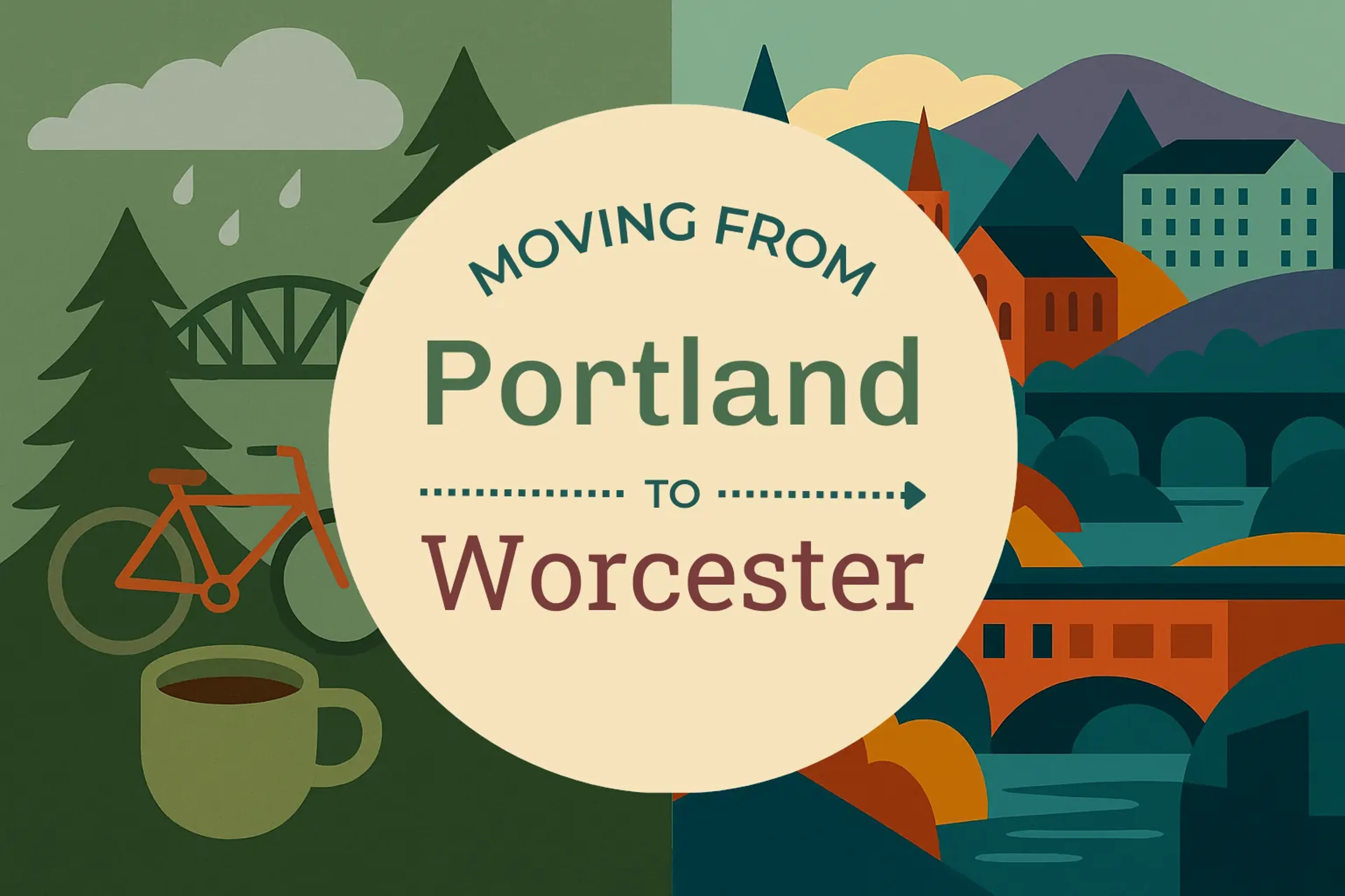 Side-by-side comparison of Portland to Worcester moving companies