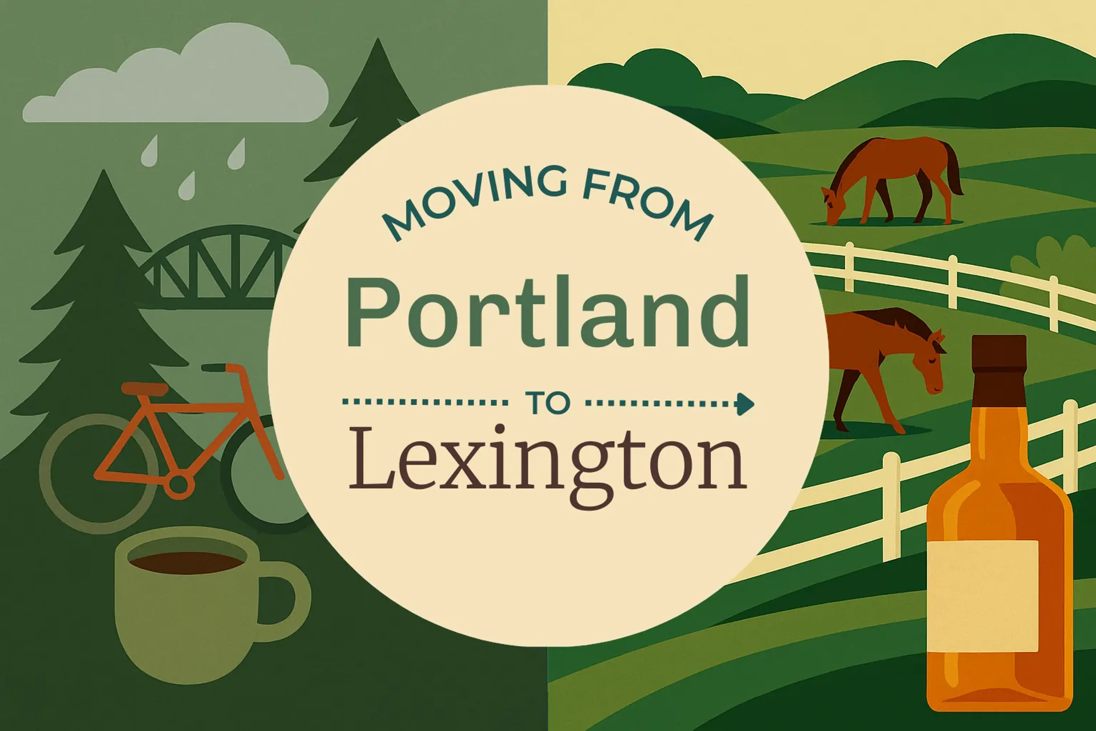 Side-by-side comparison of Portland to Lexington moving companies