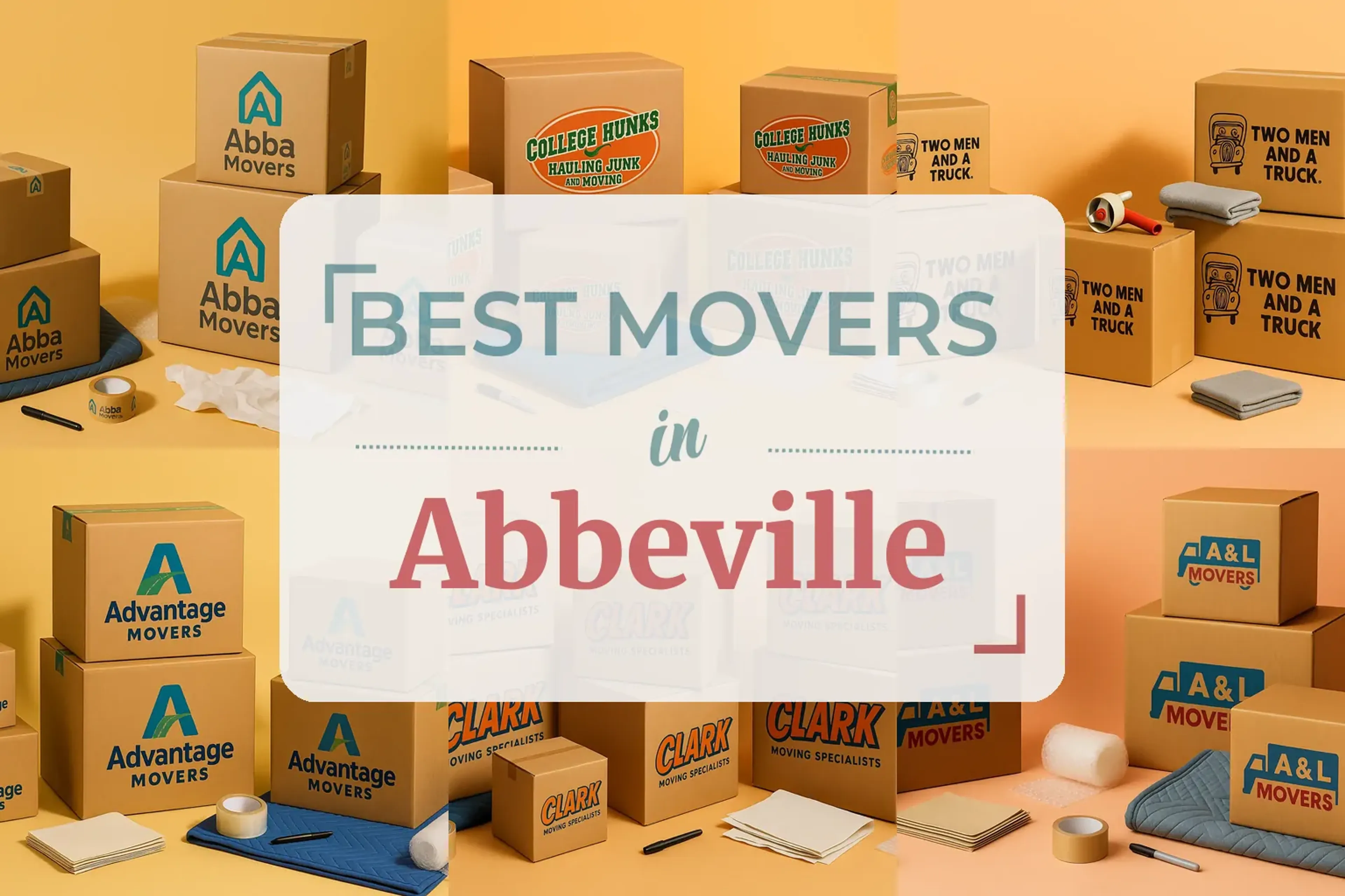 Side-by-side comparison of Abbeville moving companies
