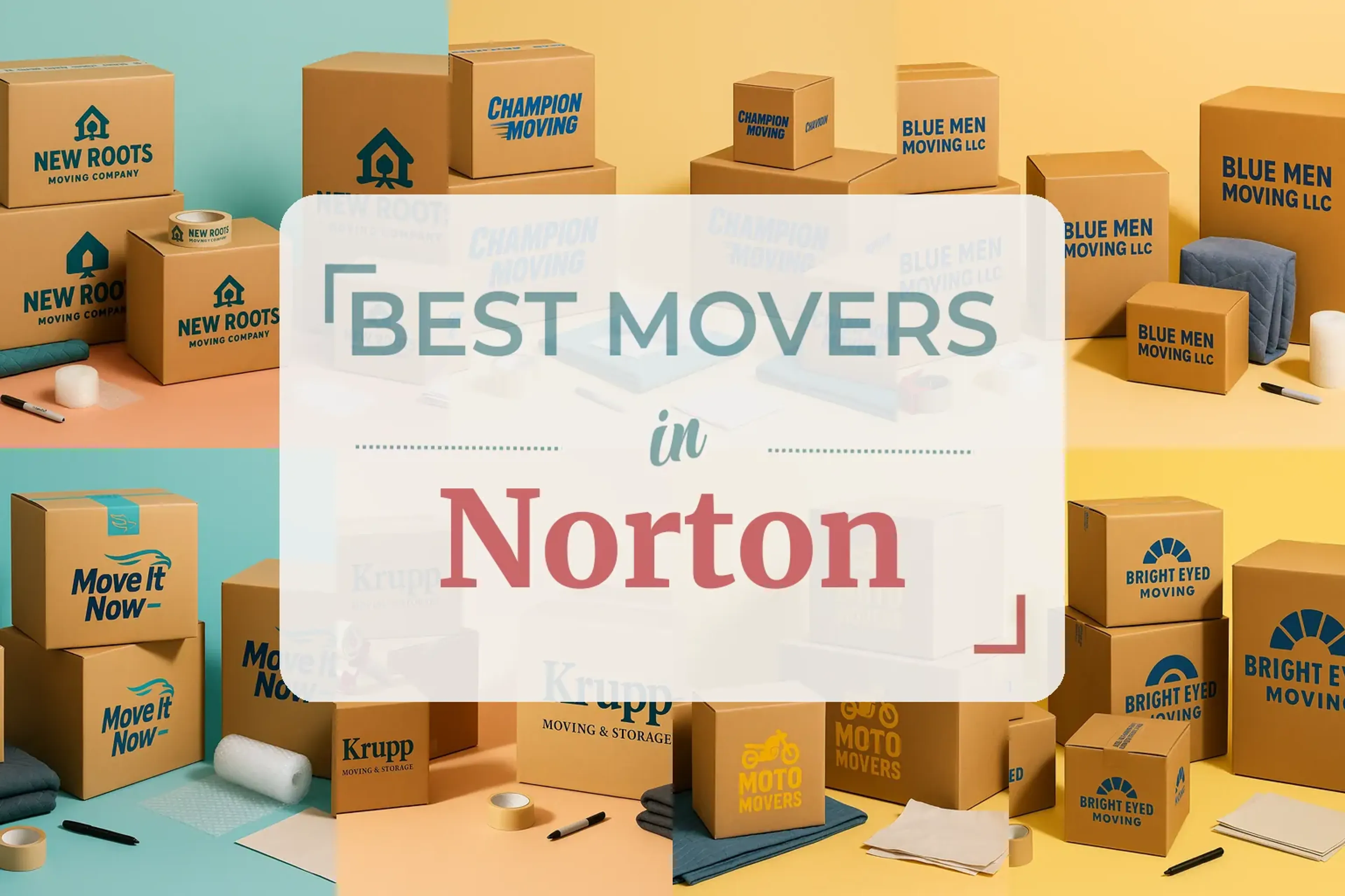 Side-by-side comparison of Norton moving companies