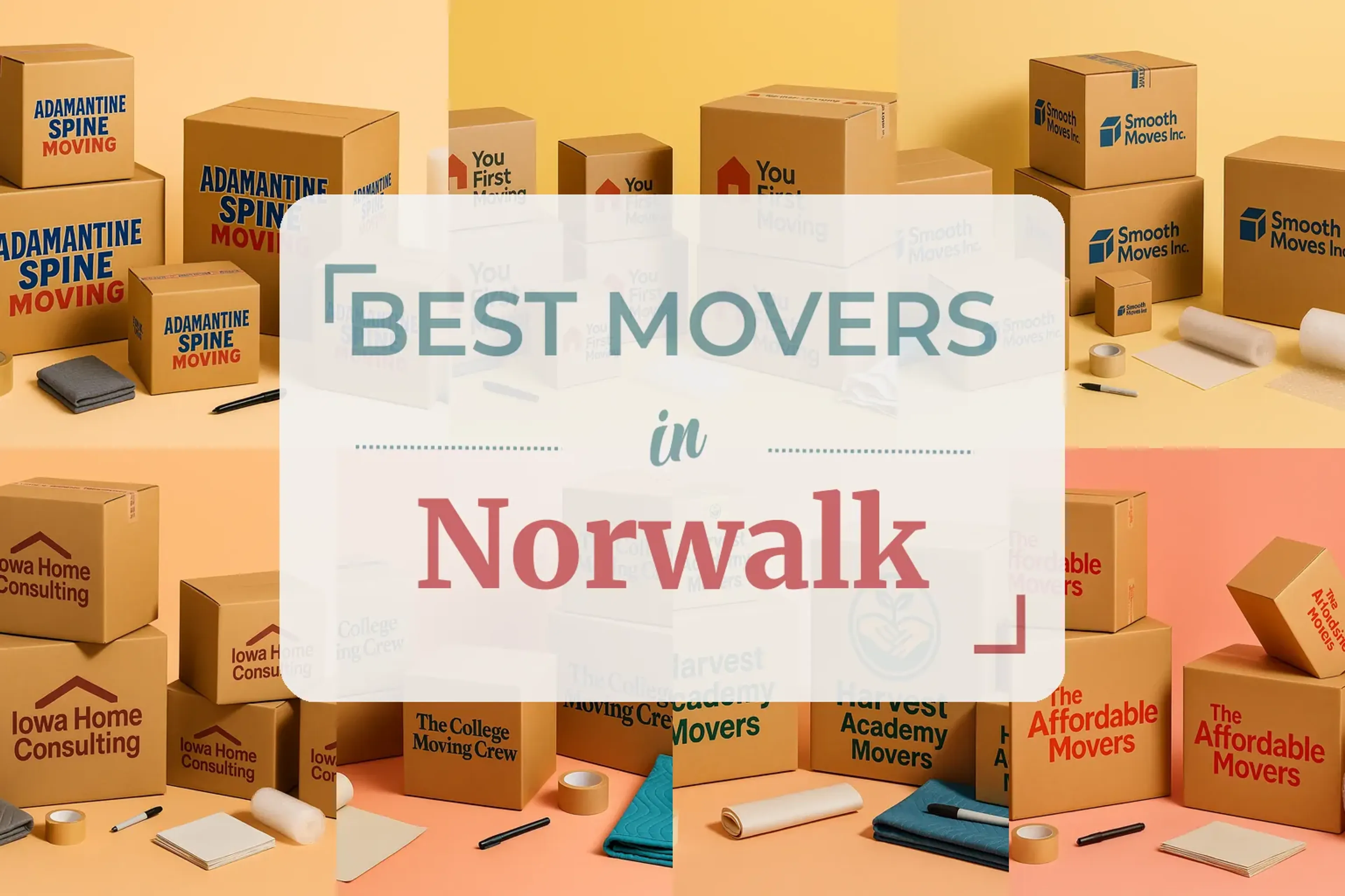 Side-by-side comparison of Norwalk moving companies