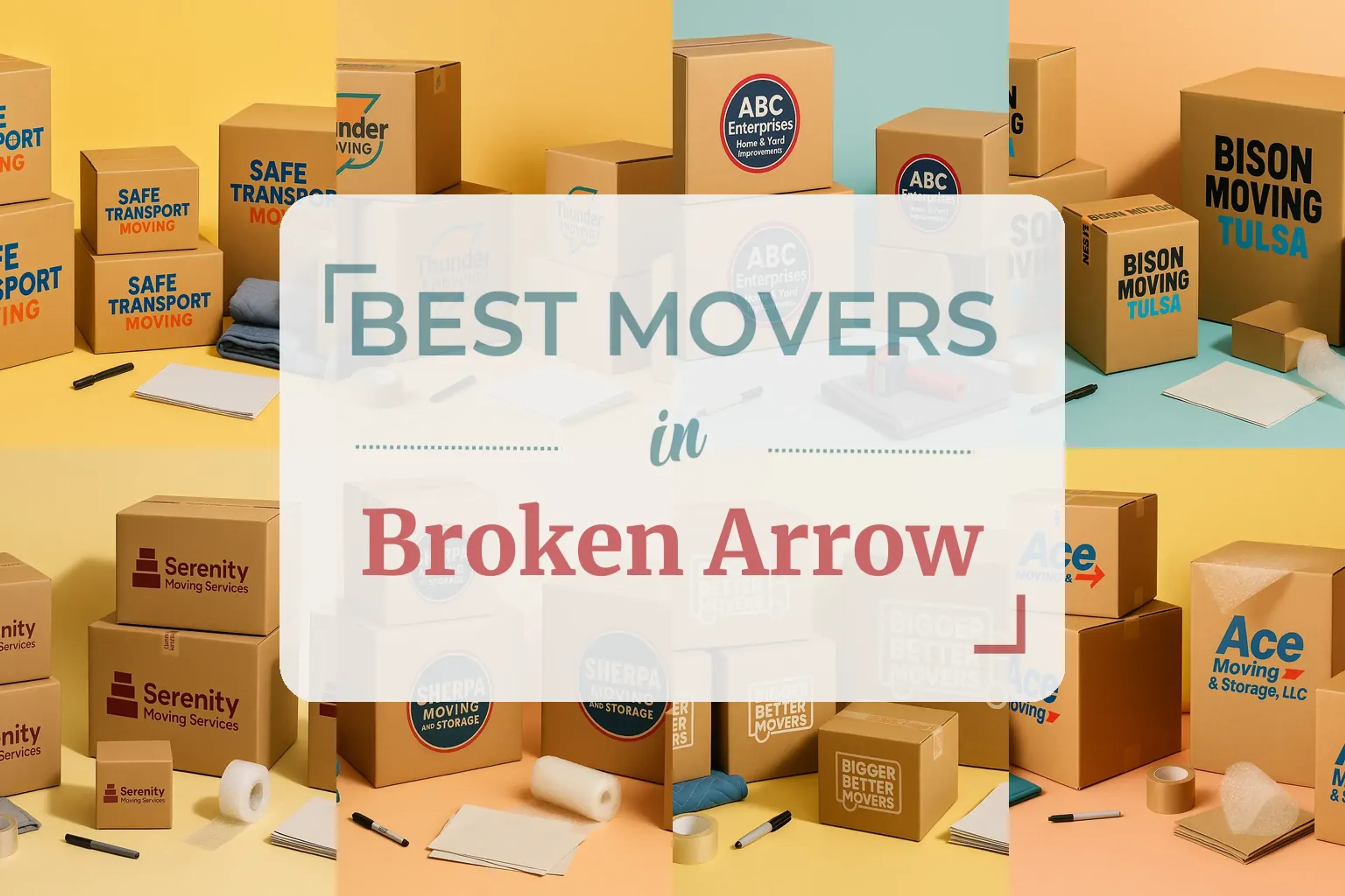Side-by-side comparison of Broken Arrow moving companies