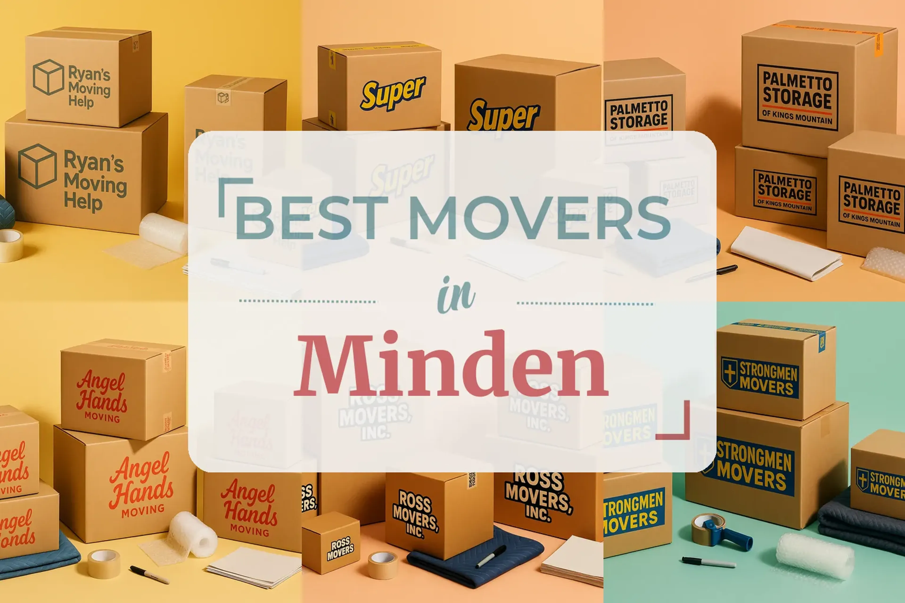 Side-by-side comparison of Minden moving companies