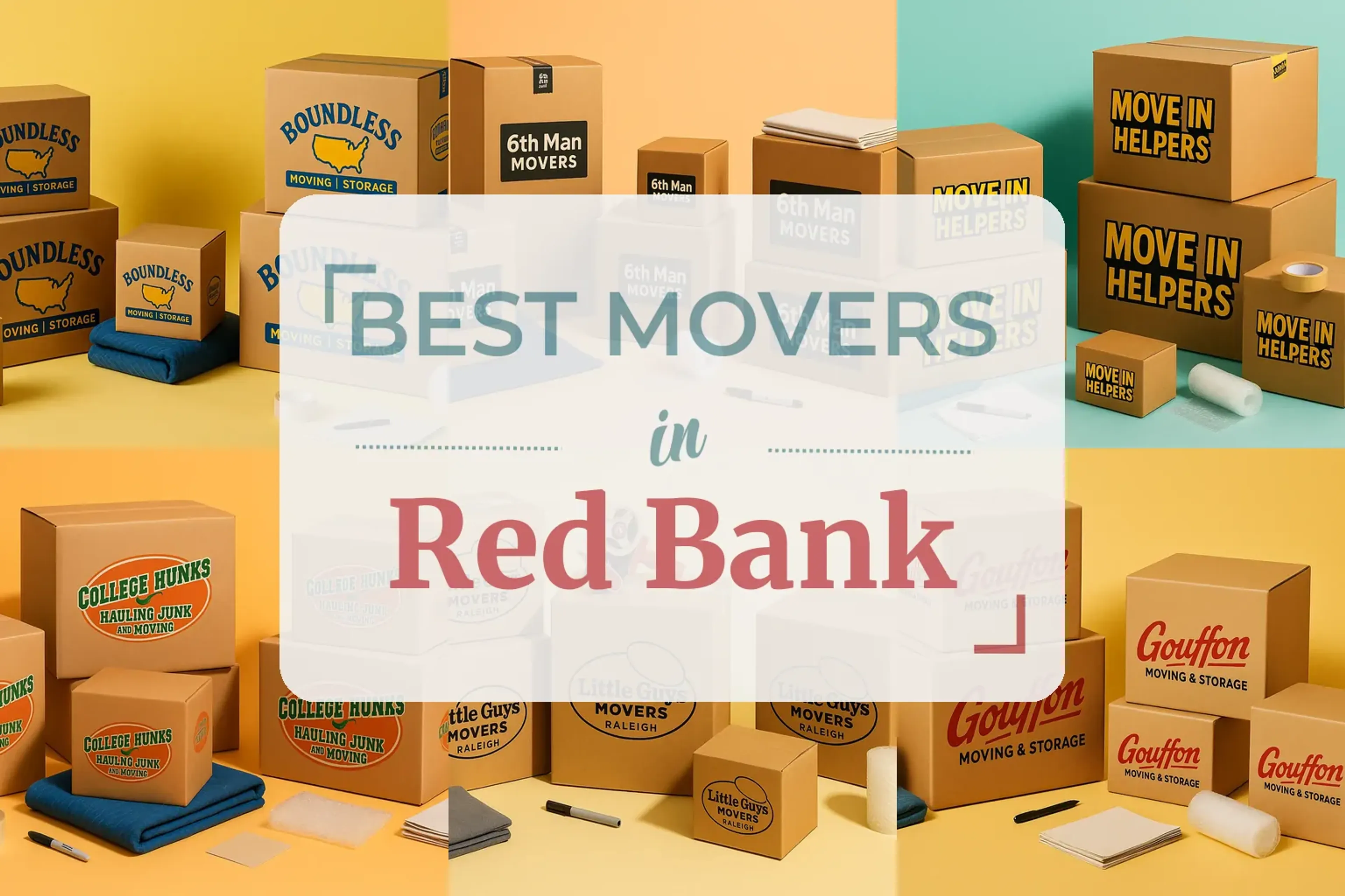 Side-by-side comparison of Red Bank moving companies