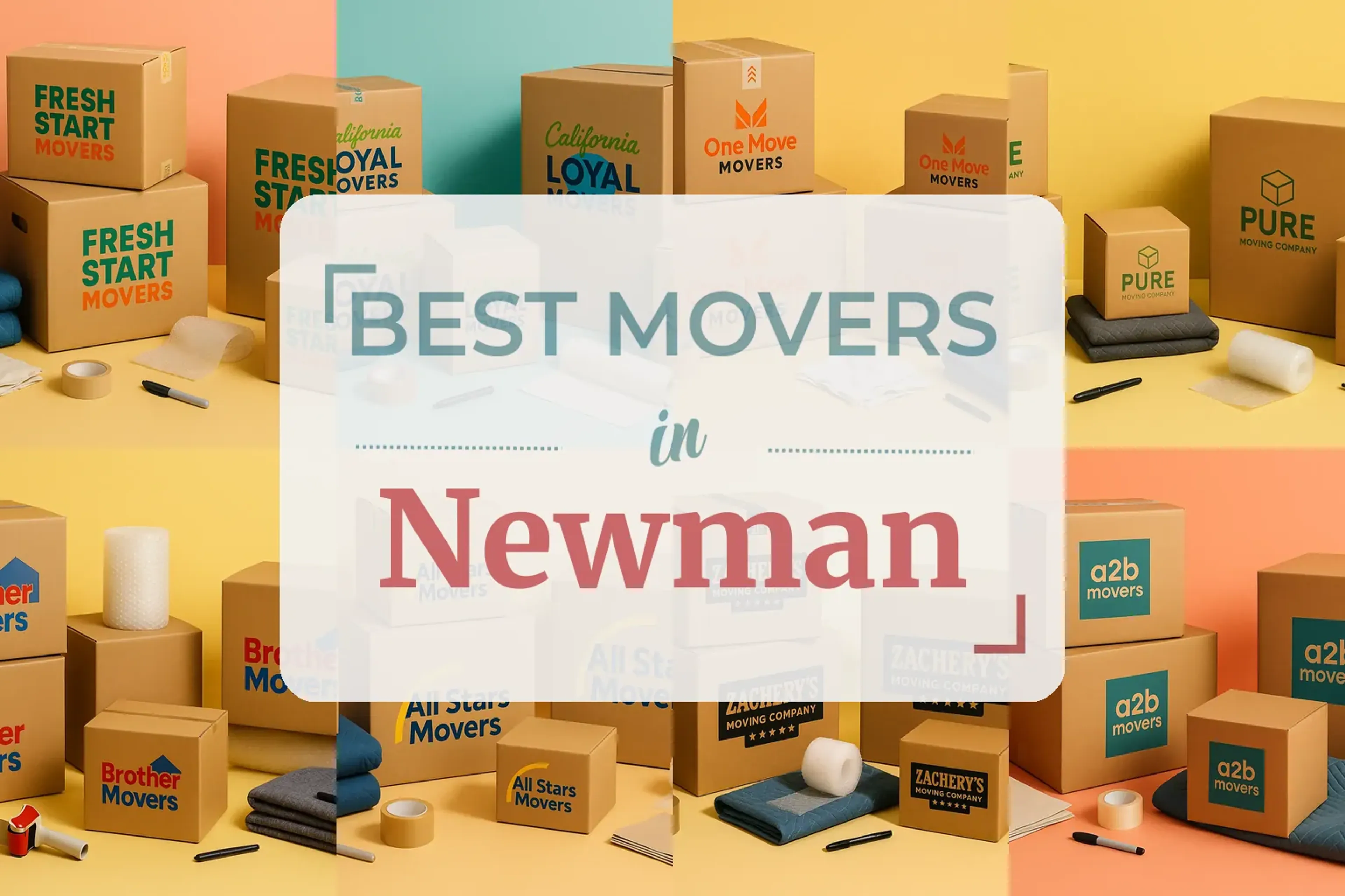 Side-by-side comparison of Newman moving companies