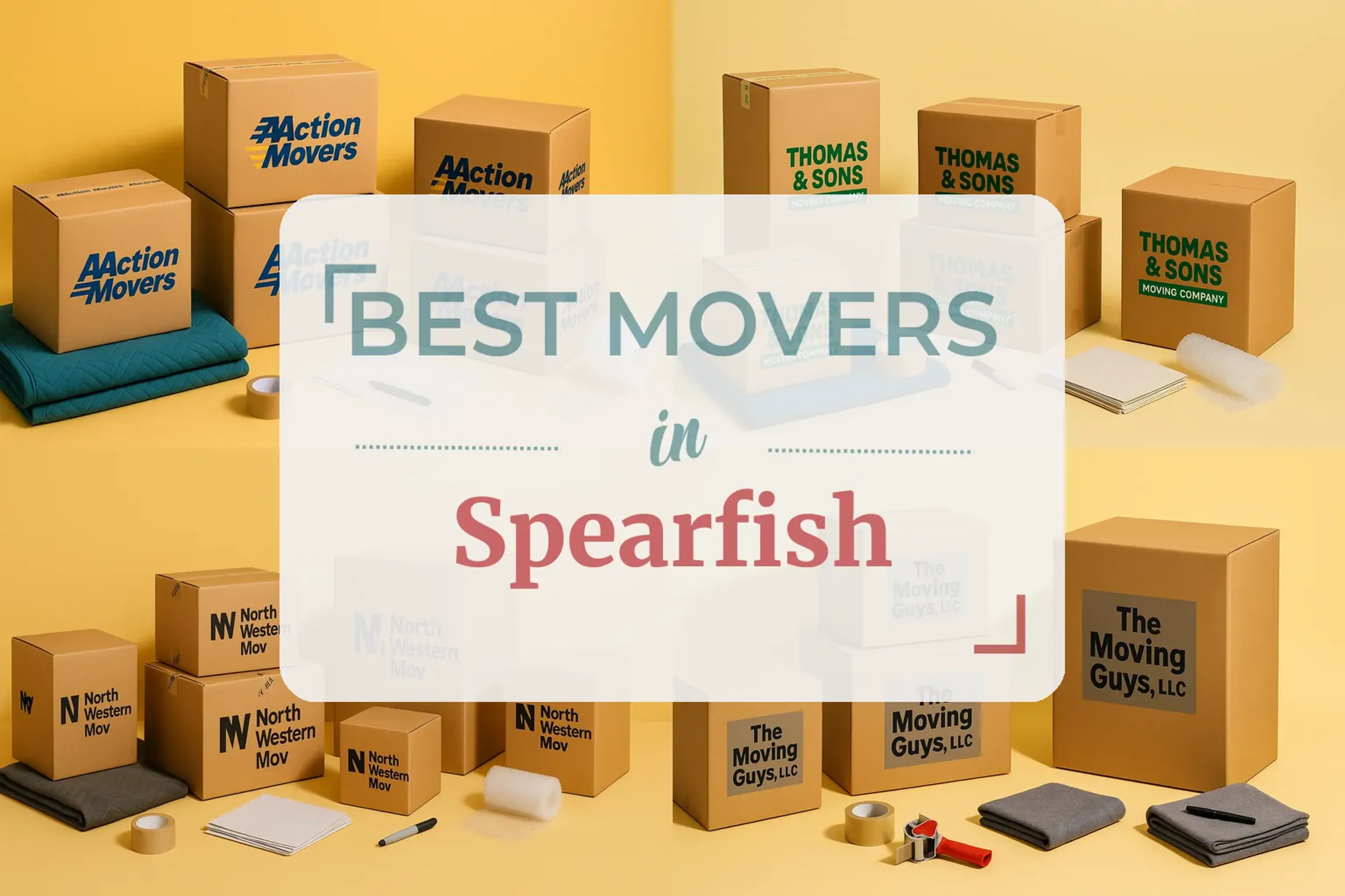Side-by-side comparison of Spearfish moving companies